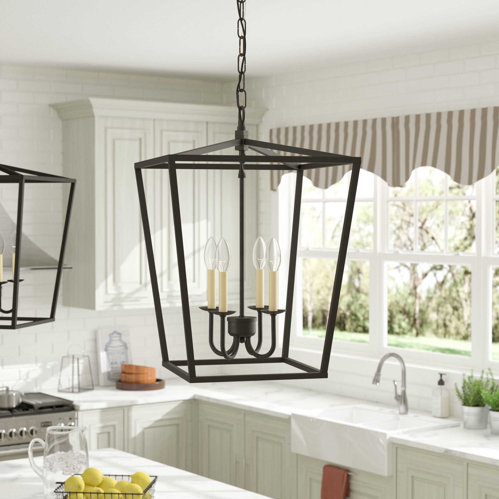 Featured Photo of 25 Ideas of Finnick 4-light Foyer Pendants