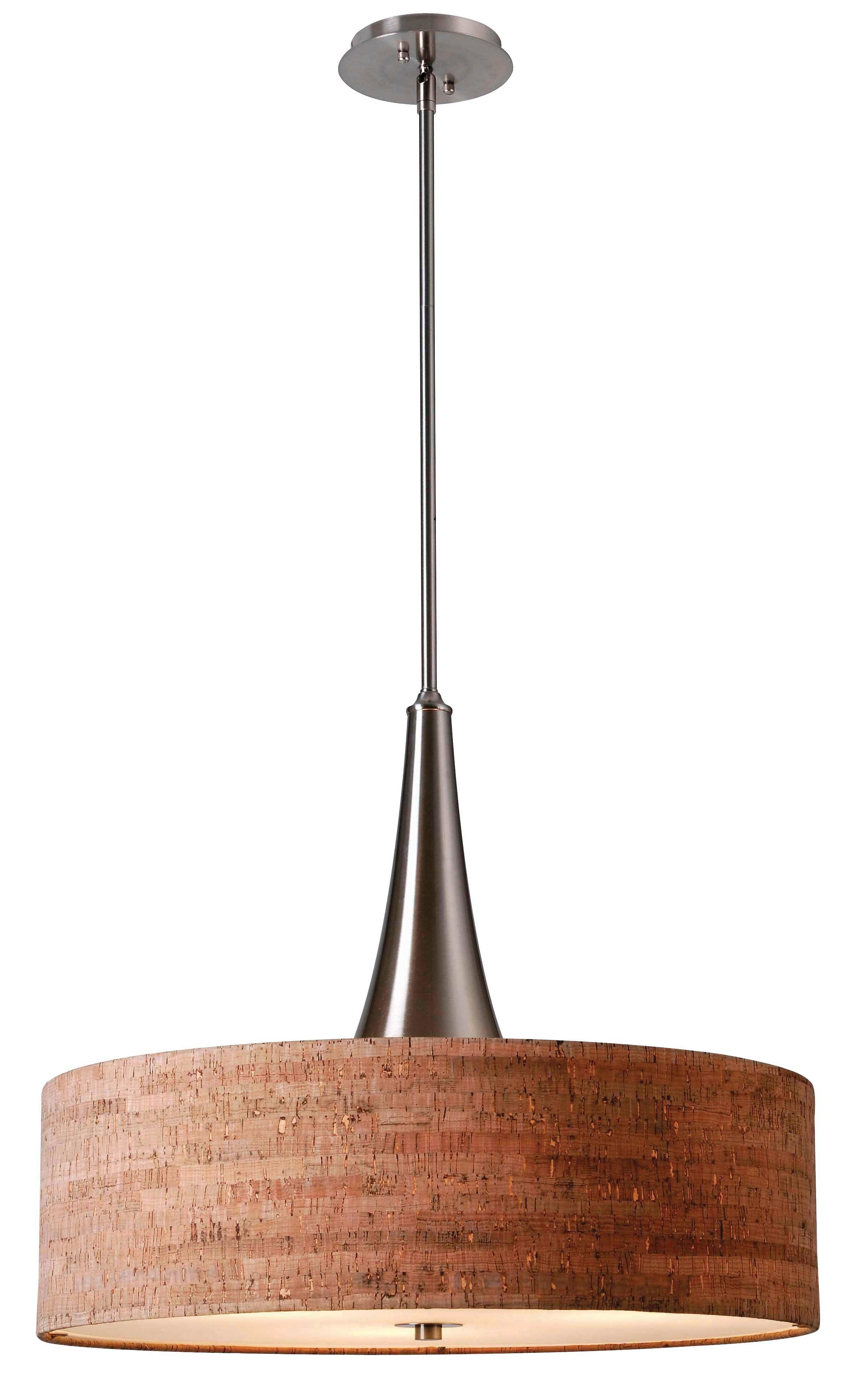 Friedland 3 Light Drum Tiered Pendants Inside Most Up To Date Montes 3 Light Drum Chandelier & Reviews (Photo 11 of 25)
