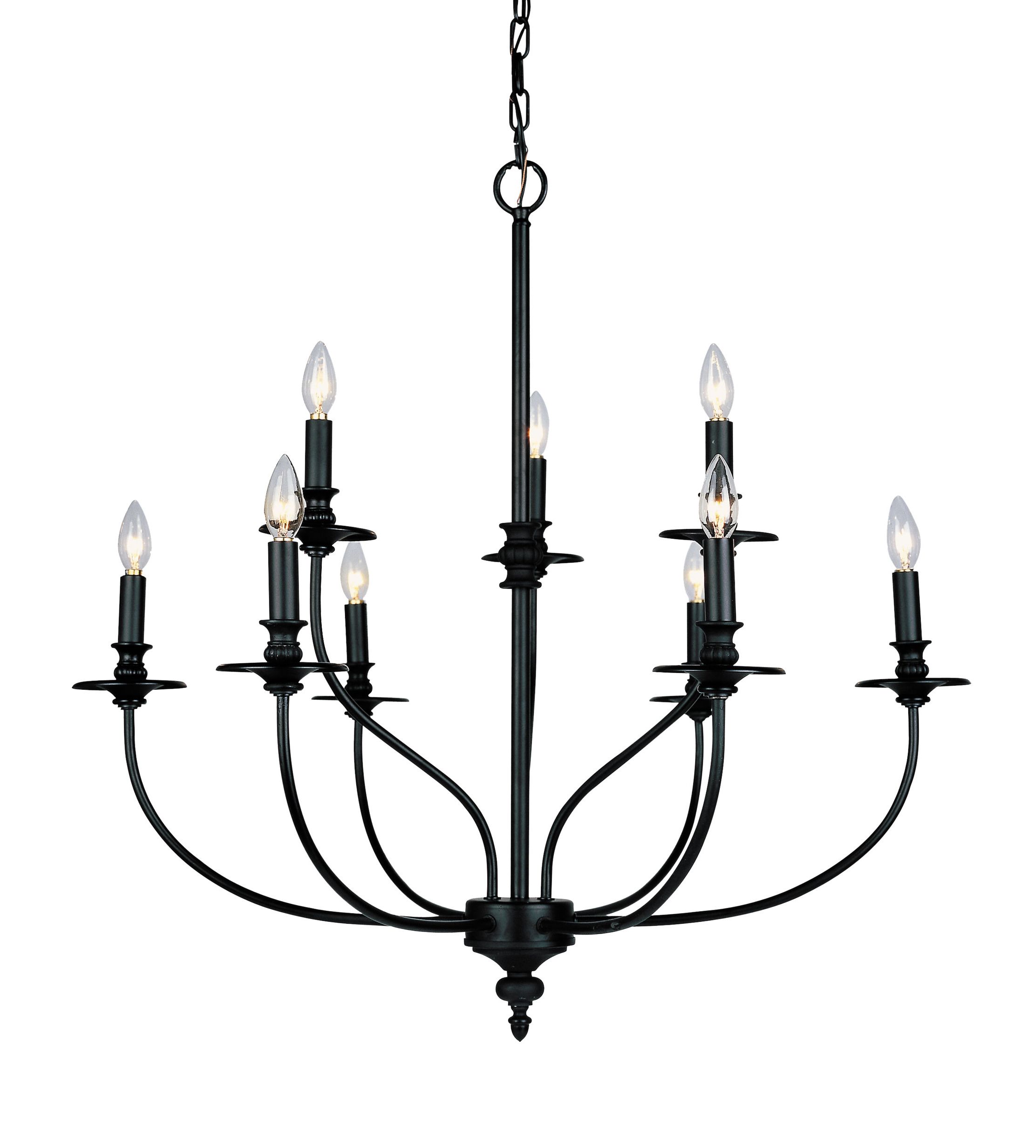 Giverny 9 Light Candle Style Chandelier With Regard To 2019 Kenedy 9 Light Candle Style Chandeliers (View 4 of 25)