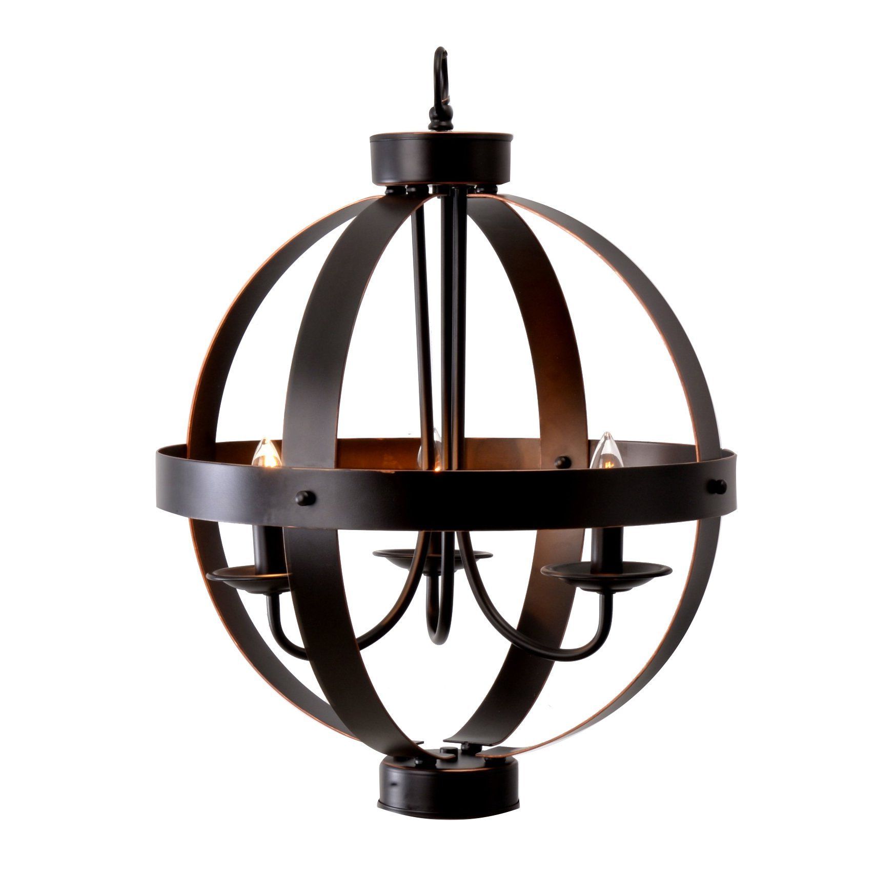 La Sarre 3 Light Globe Chandelier Pertaining To Most Recently Released La Sarre 3 Light Globe Chandeliers (View 24 of 25)