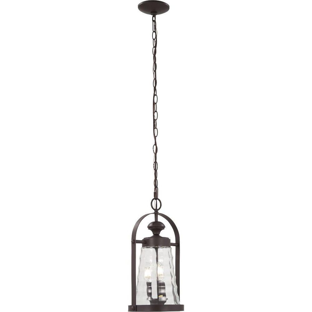 Latest The Great Outdoors 72624 615b Sycamore Trail 3 Light 9 1/4 Inside 3 Light Lantern Cylinder Pendants (Photo 20 of 25)