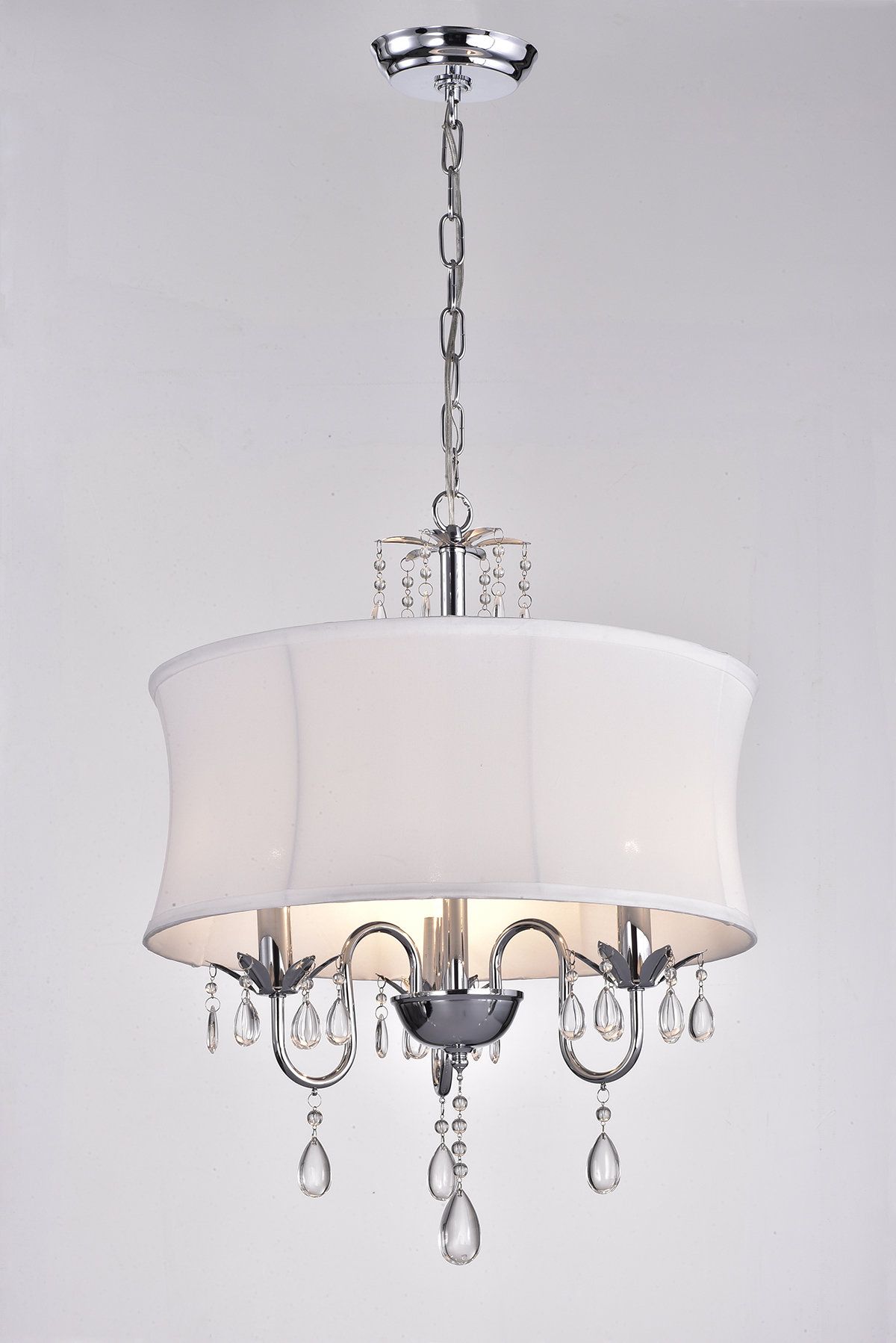Leandra 3 Light Drum Chandelier With Most Recent Buster 5 Light Drum Chandeliers (View 7 of 25)