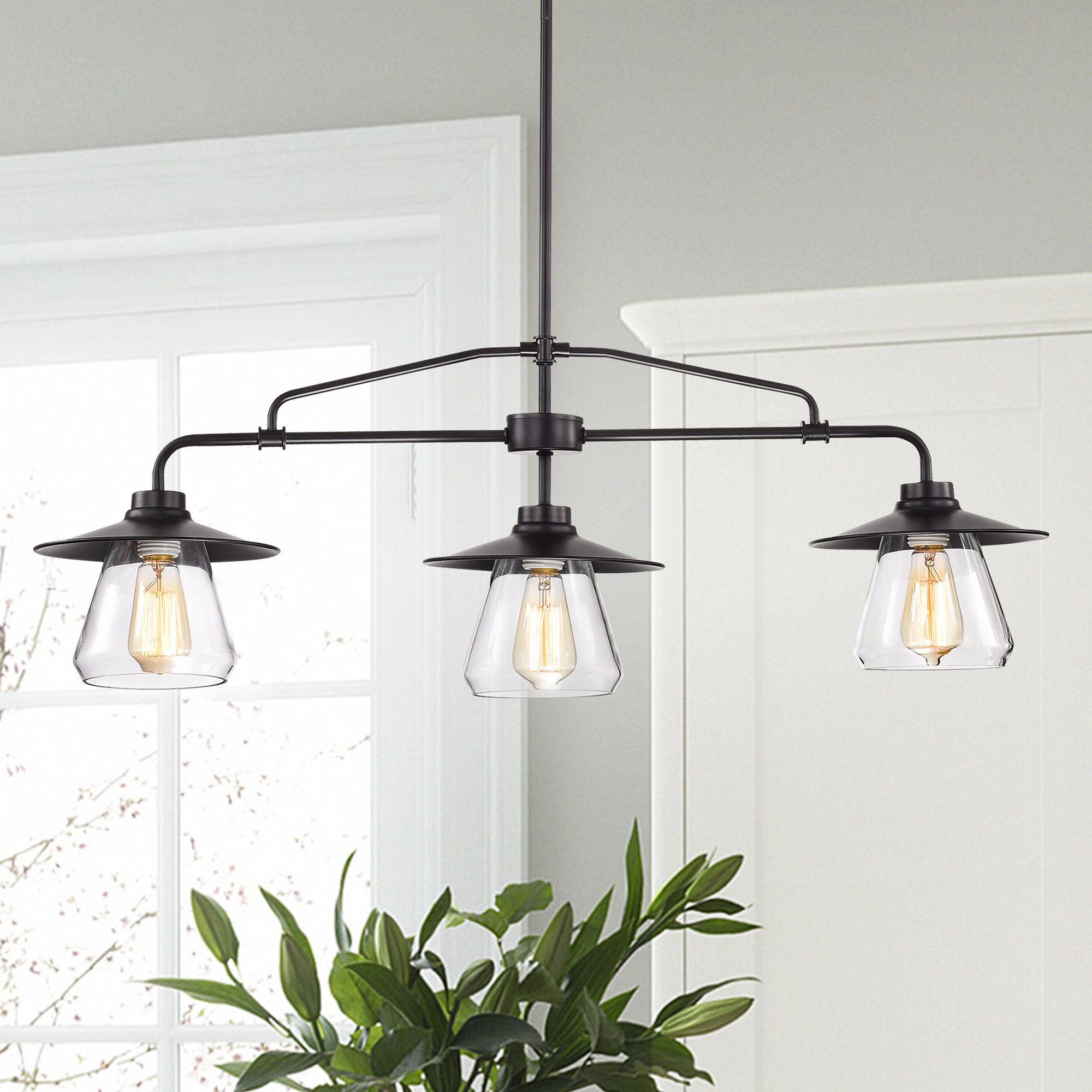 Martinique 3 Light Kitchen Island Dome Pendants In Most Current Kitchen Island Pendant Lighting Fixtures – Gnubies (View 17 of 25)