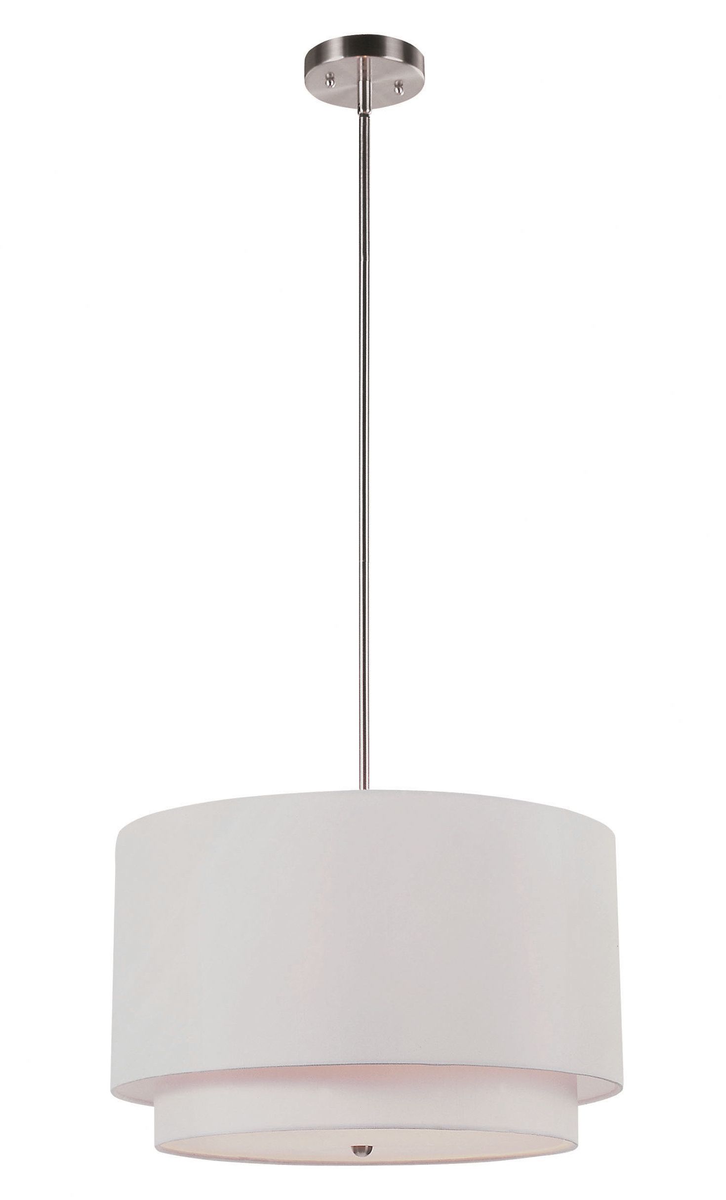 Montes 3 Light Drum Chandeliers With Best And Newest Friedland 3 Light Drum Tiered Pendant (Photo 18 of 25)