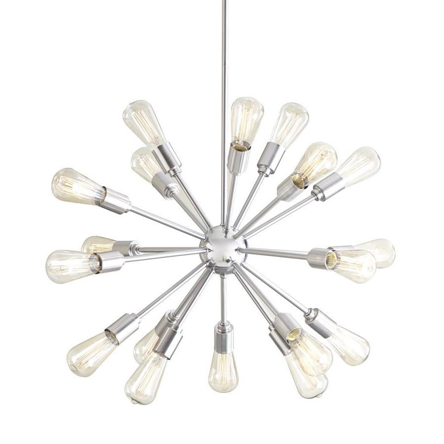 Most Current Bacchus 12 Light Sputnik Chandeliers Pertaining To Pin On 1950s Art Moderne Foyer (View 22 of 25)