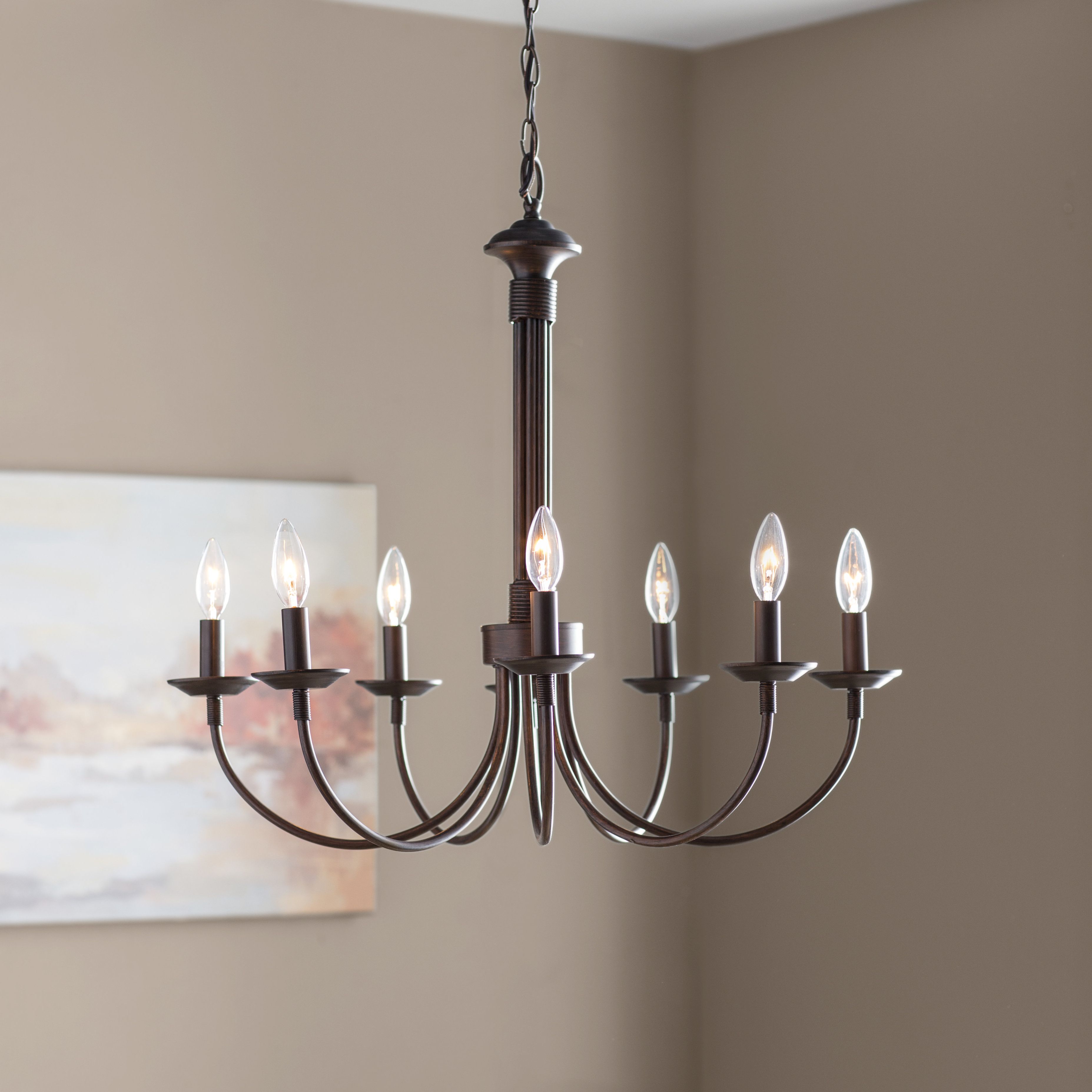Most Current Hamza 6 Light Candle Style Chandeliers Within Shaylee 8 Light Candle Style Chandelier (View 11 of 25)