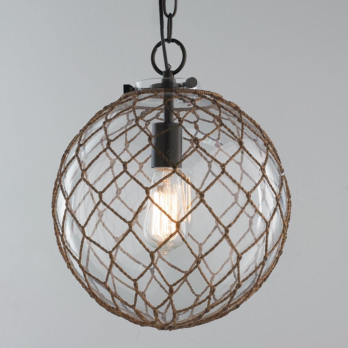 Most Current Jute Rope Globe Pendant (View 22 of 25)