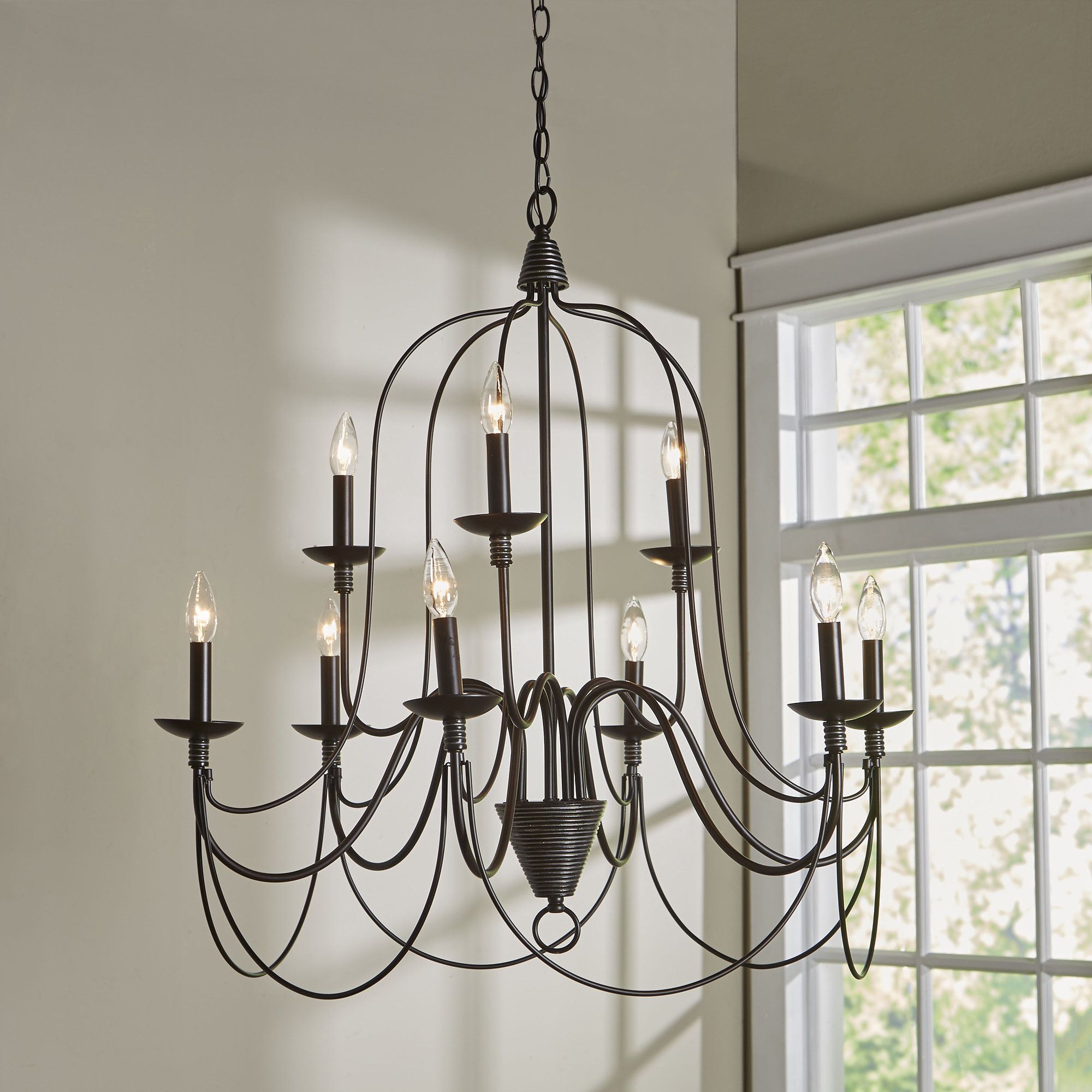 Most Current Watford 9 Light Candle Style Chandelier Intended For Watford 9 Light Candle Style Chandeliers (View 1 of 25)