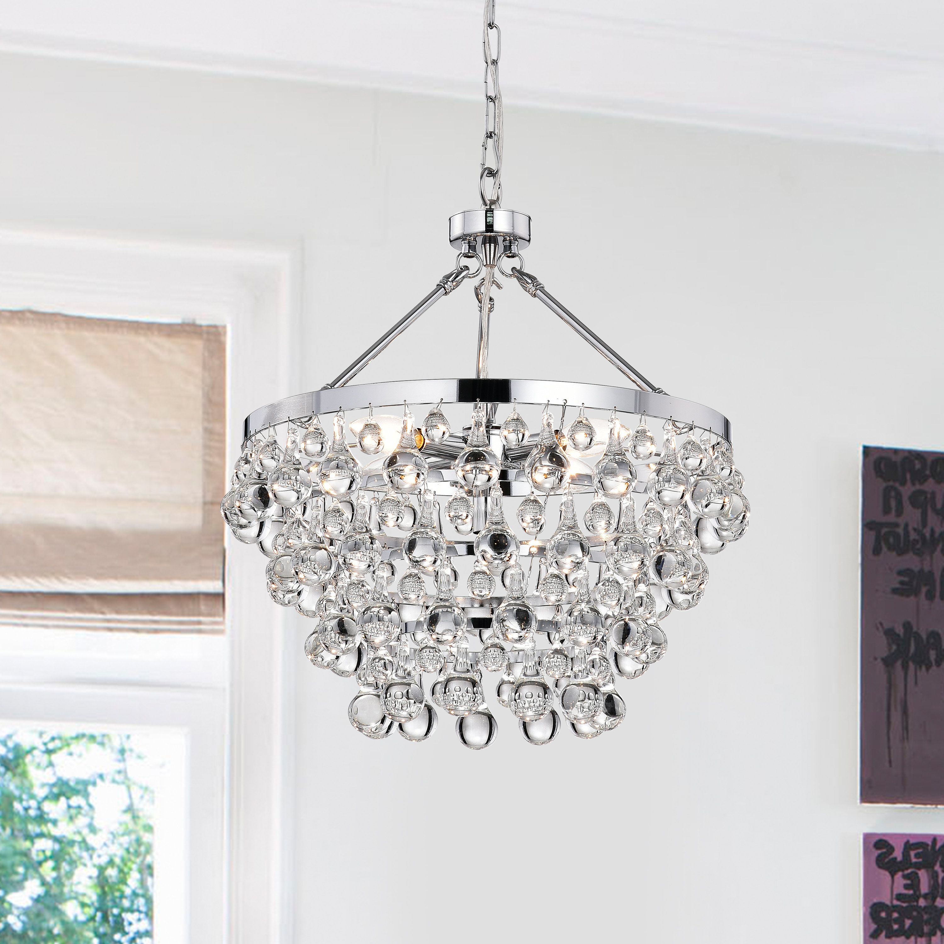 Most Popular Bramers 6 Light Novelty Chandeliers For Ahern 5 Light Crystal Chandelier (View 7 of 25)