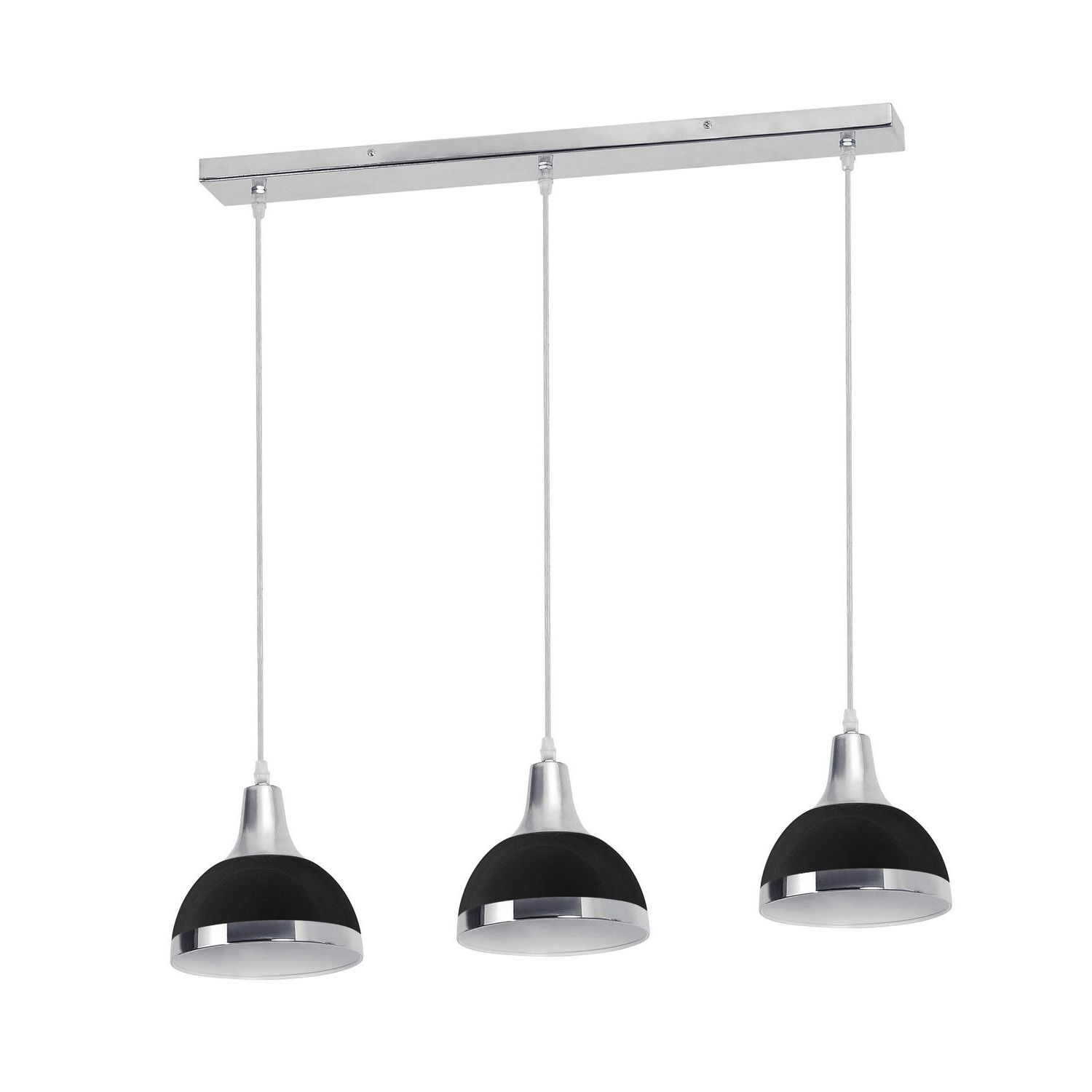 Most Popular Neal 5 Light Kitchen Island Teardrop Pendants Throughout All Home 3 Light Kitchen Island Pendant In Red (Photo 20 of 25)