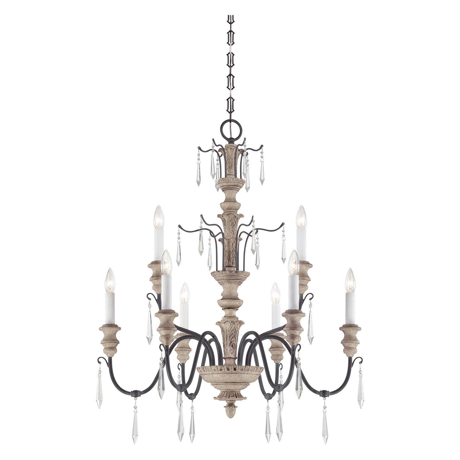 Most Recent Bouchette Traditional 6 Light Candle Style Chandeliers Intended For Savoy House Madeliane 1 4341 6 192 Chandelier (View 8 of 25)