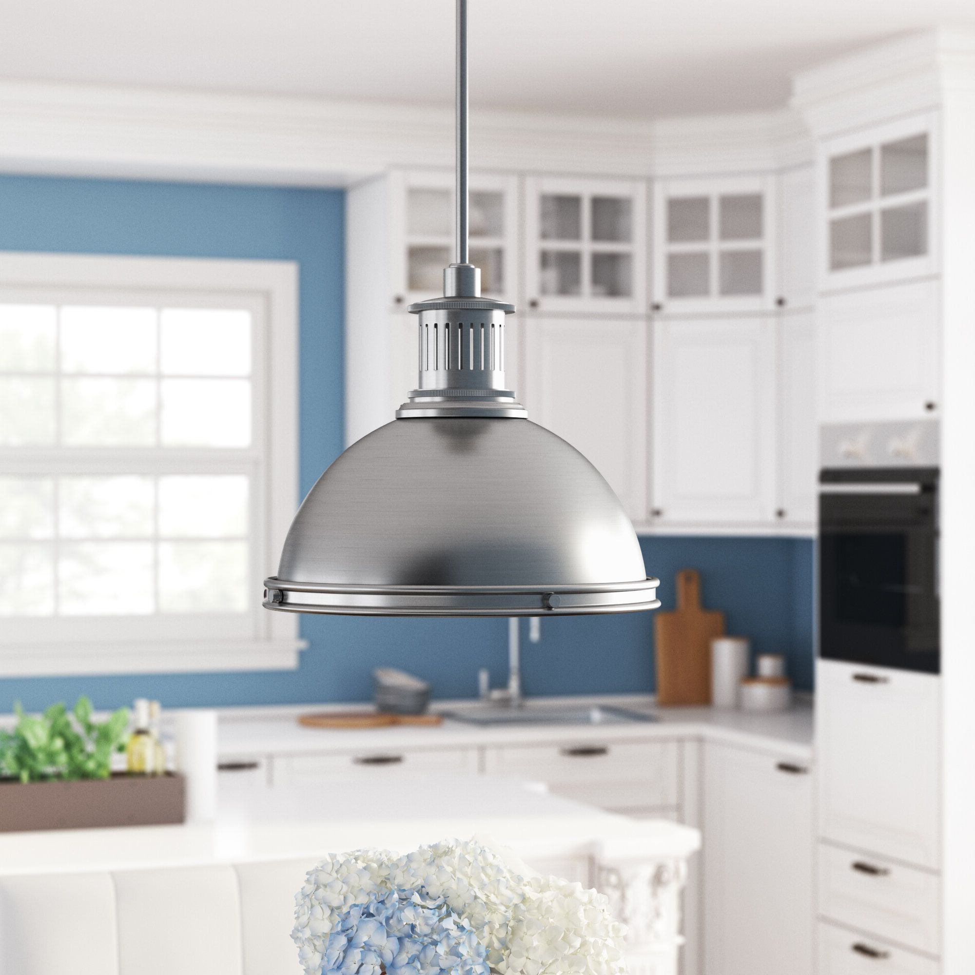 Featured Photo of 25 Ideas of Ninette 1-light Dome Pendants