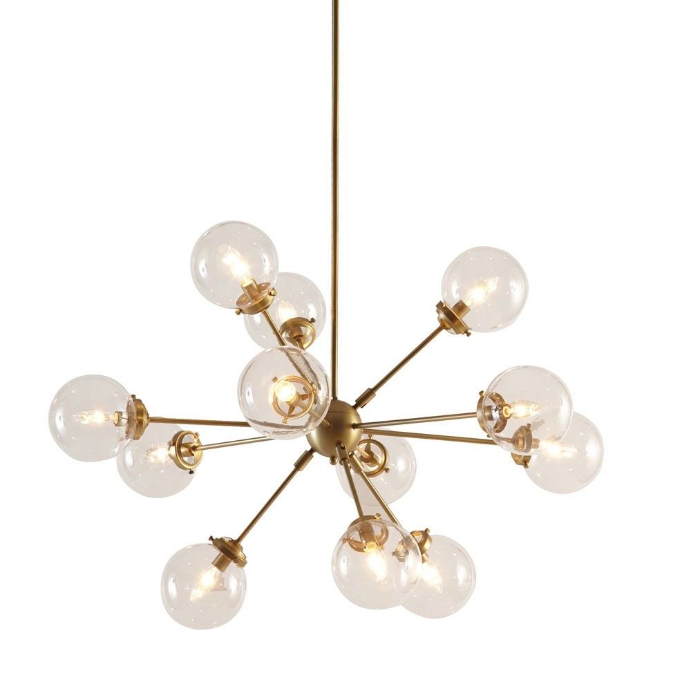 Most Recently Released Ink+ivy Paige Gold Chandelier (39.5wx39.5dx59.5h Gold), Ink In Bautista 5 Light Sputnik Chandeliers (Photo 24 of 25)