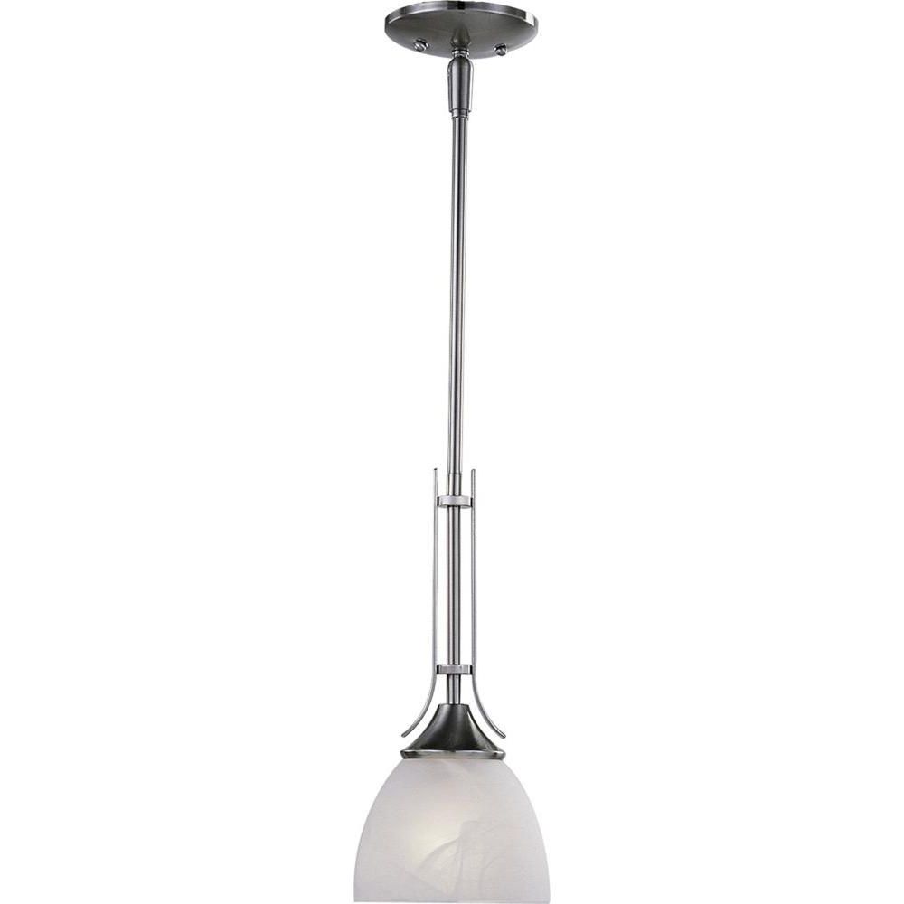 Most Up To Date Sussex 1 Light Single Geometric Pendants In Volume Lighting Durango 1 Light Brushed Nickel Interior (View 15 of 25)