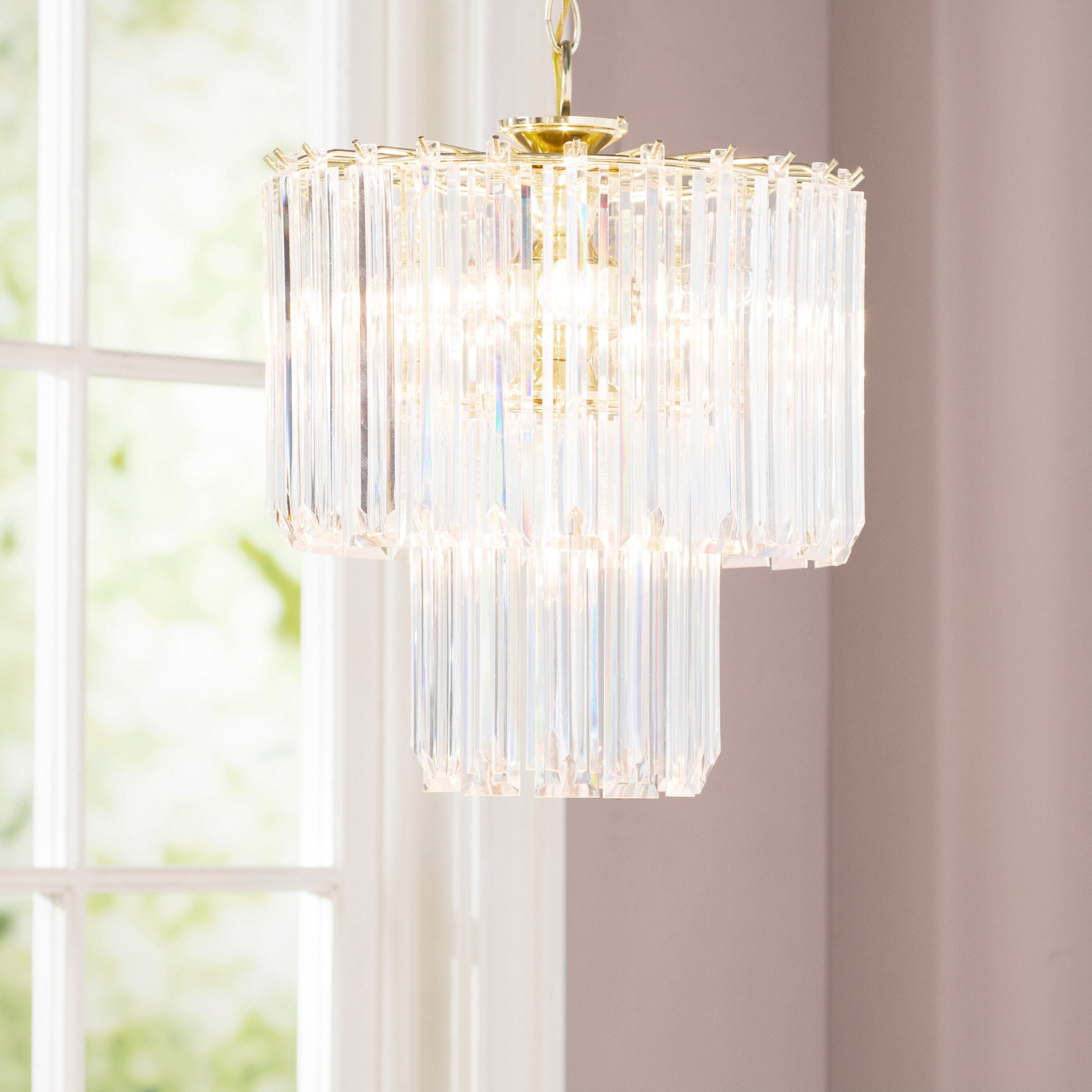 Most Up To Date Willa Arlo Interiors Benedetto 5 Light Crystal Chandelier In Benedetto 5 Light Crystal Chandeliers (View 1 of 25)