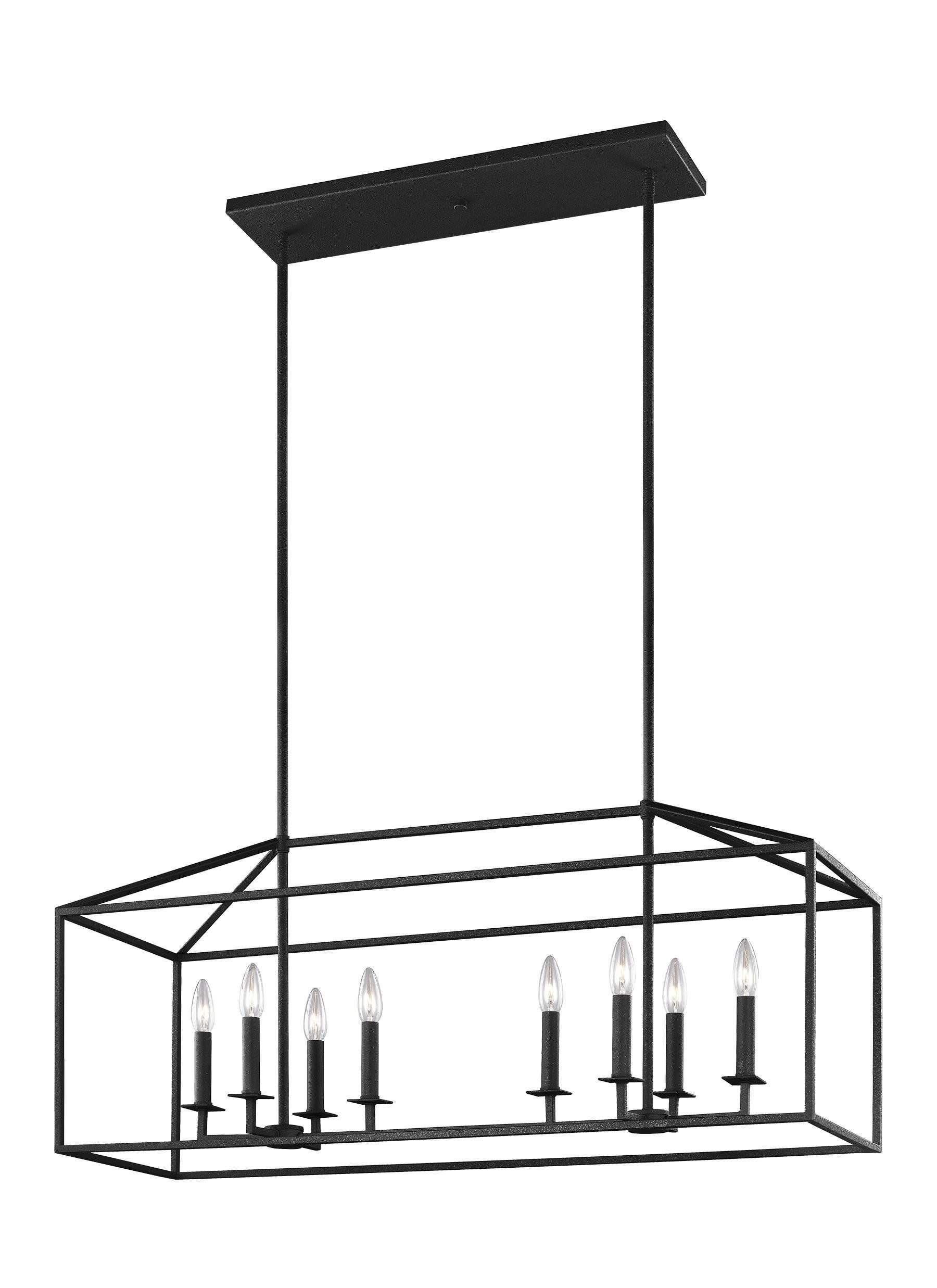 Odie 8 Light Kitchen Island Square / Rectangle Pendant Regarding Best And Newest Odie 8 Light Kitchen Island Square / Rectangle Pendants (Photo 1 of 25)