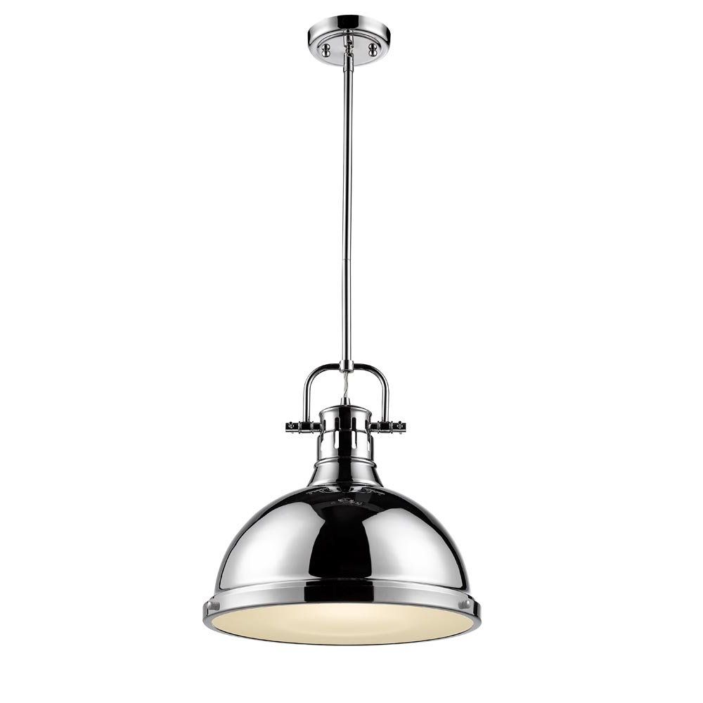 Proctor 1 Light Bowl Pendants With Well Known Bodalla 1 Light Single Dome Pendant (Photo 25 of 25)