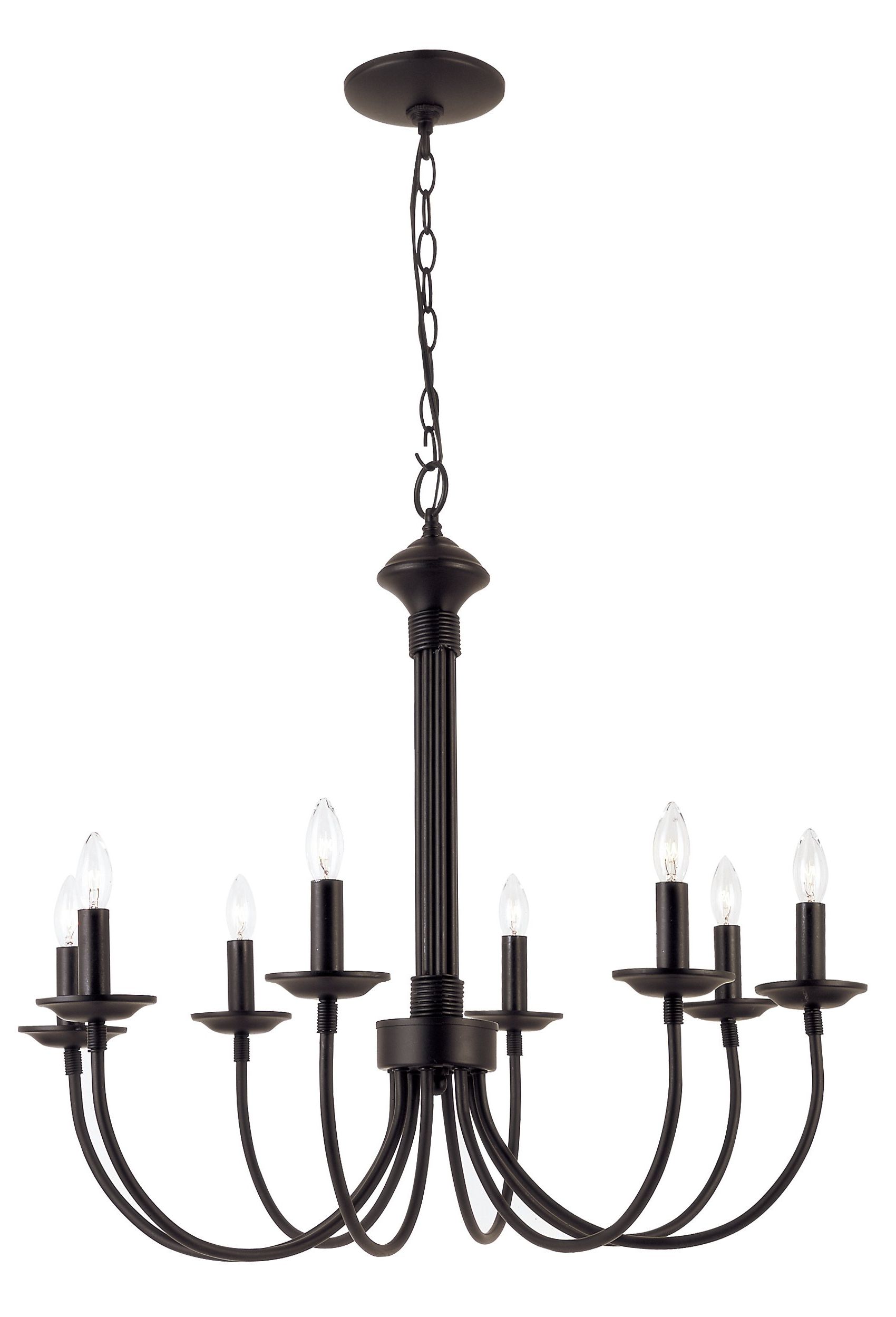 Recent Shaylee 8 Light Candle Style Chandelier With Regard To Shaylee 6 Light Candle Style Chandeliers (View 6 of 25)