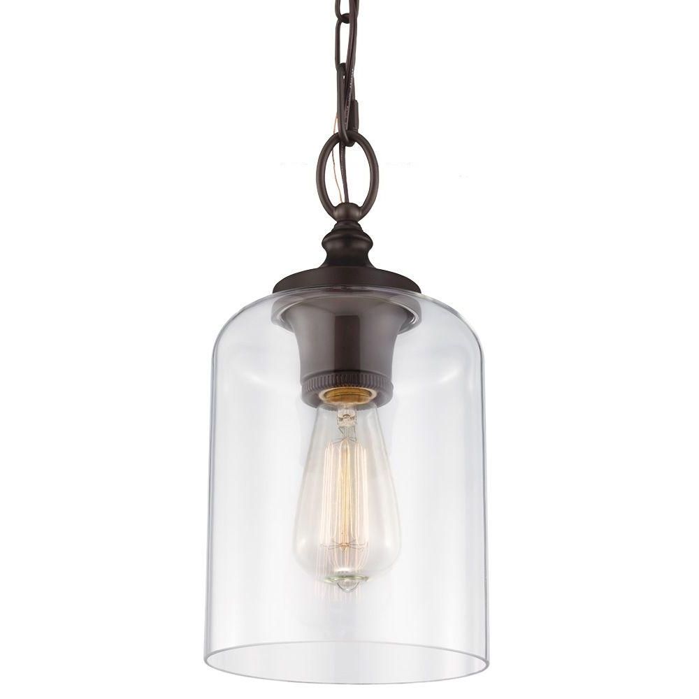 Trendy Westinghouse 1 Light Oil Rubbed Bronze Adjustable Mini Intended For Wentzville 1 Light Single Bell Pendants (View 13 of 25)