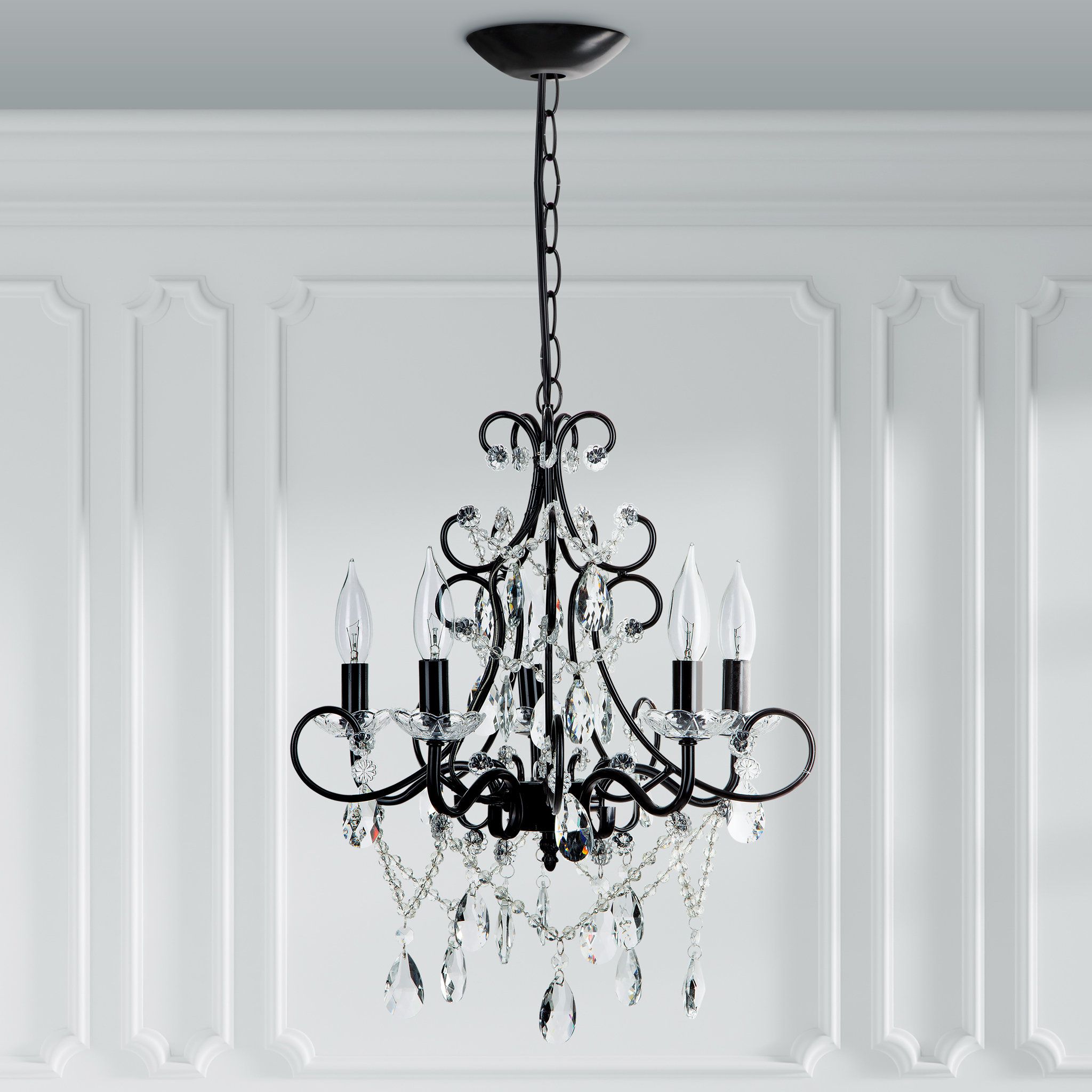 Well Known Blanchette 5 Light Candle Style Chandelier Within Blanchette 5 Light Candle Style Chandeliers (View 1 of 25)