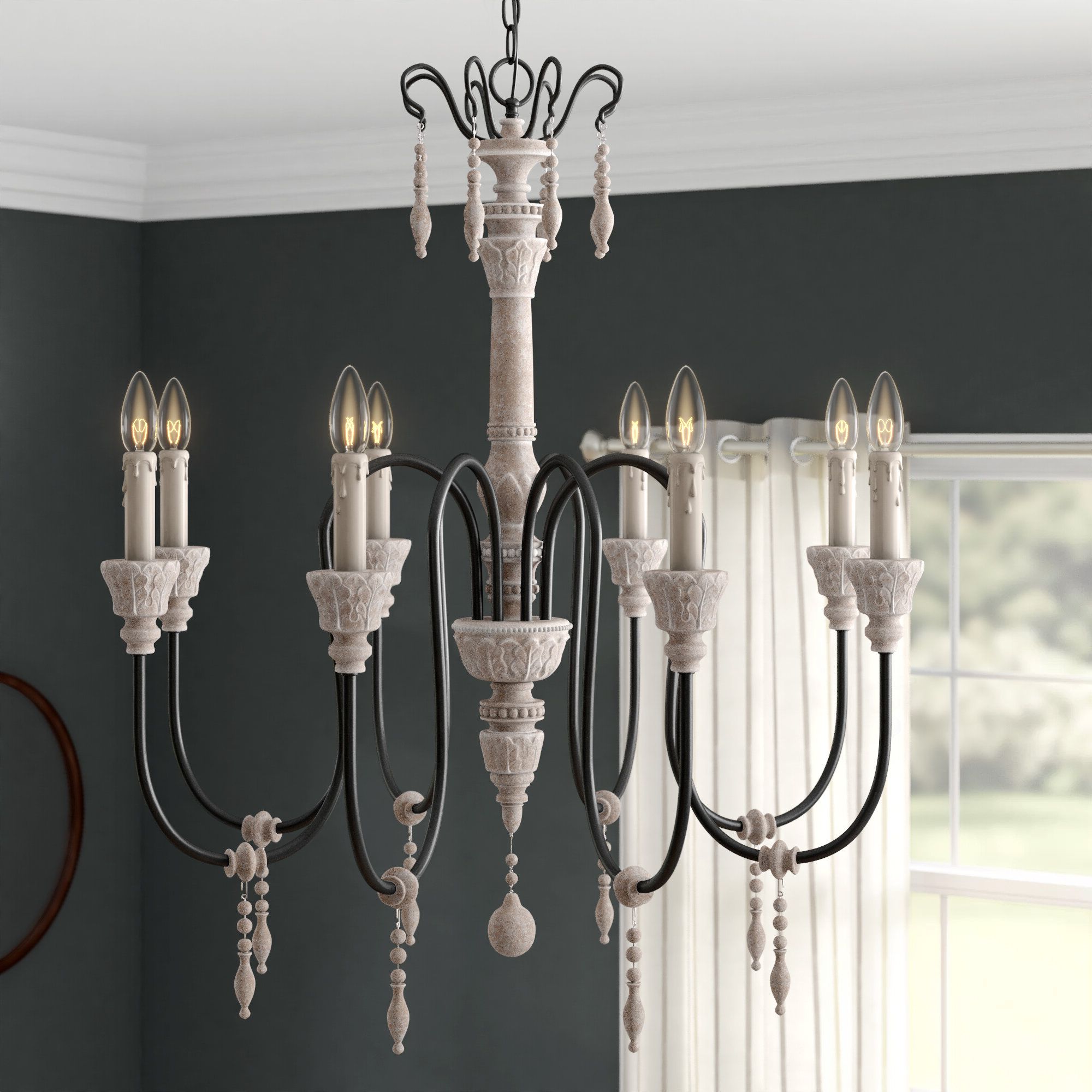 Well Known Bouchette Traditional 6 Light Candle Style Chandeliers In Ailsa 8 Light Candle Style Chandelier (View 10 of 25)