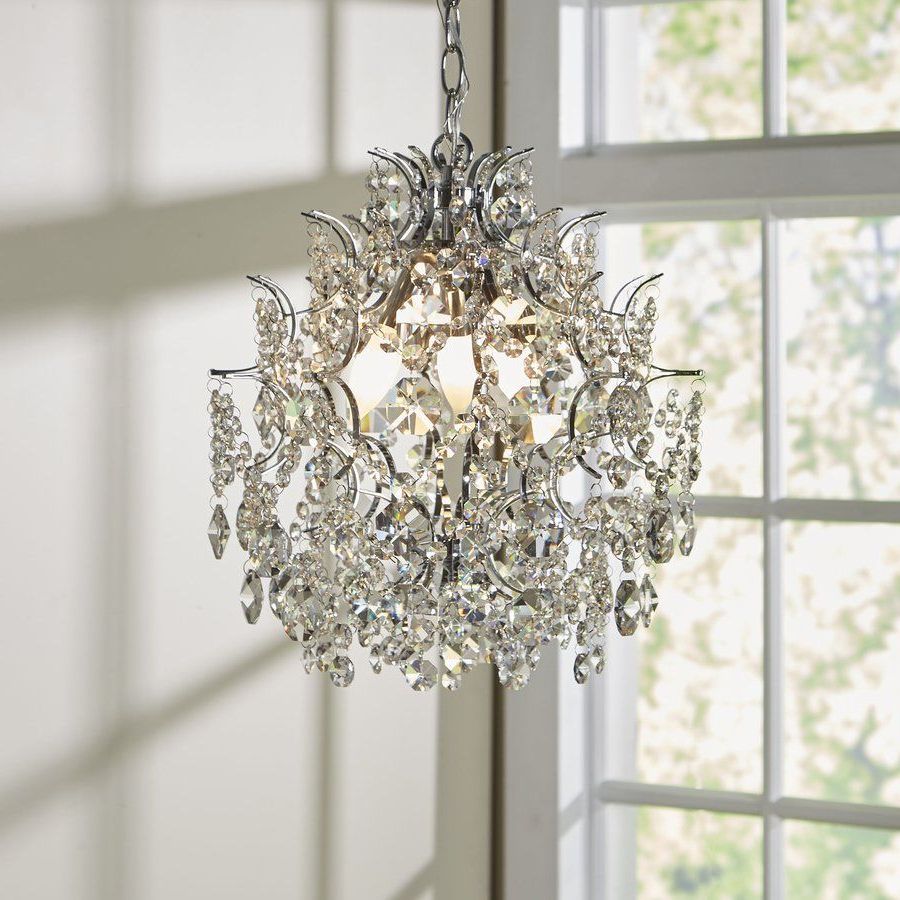 Well Known Clea 3 Light Crystal Chandelier (View 1 of 25)