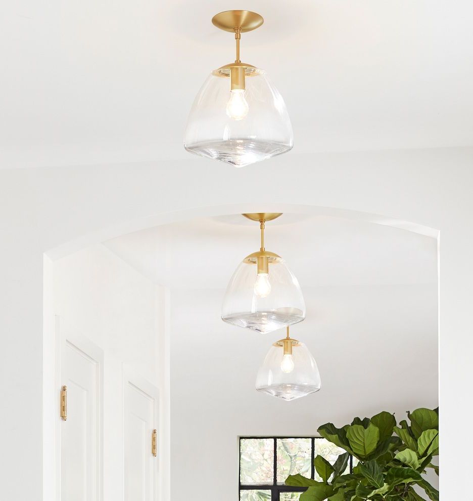 Well Known Oswego 12" Clear Dome Pendant (Photo 20 of 25)