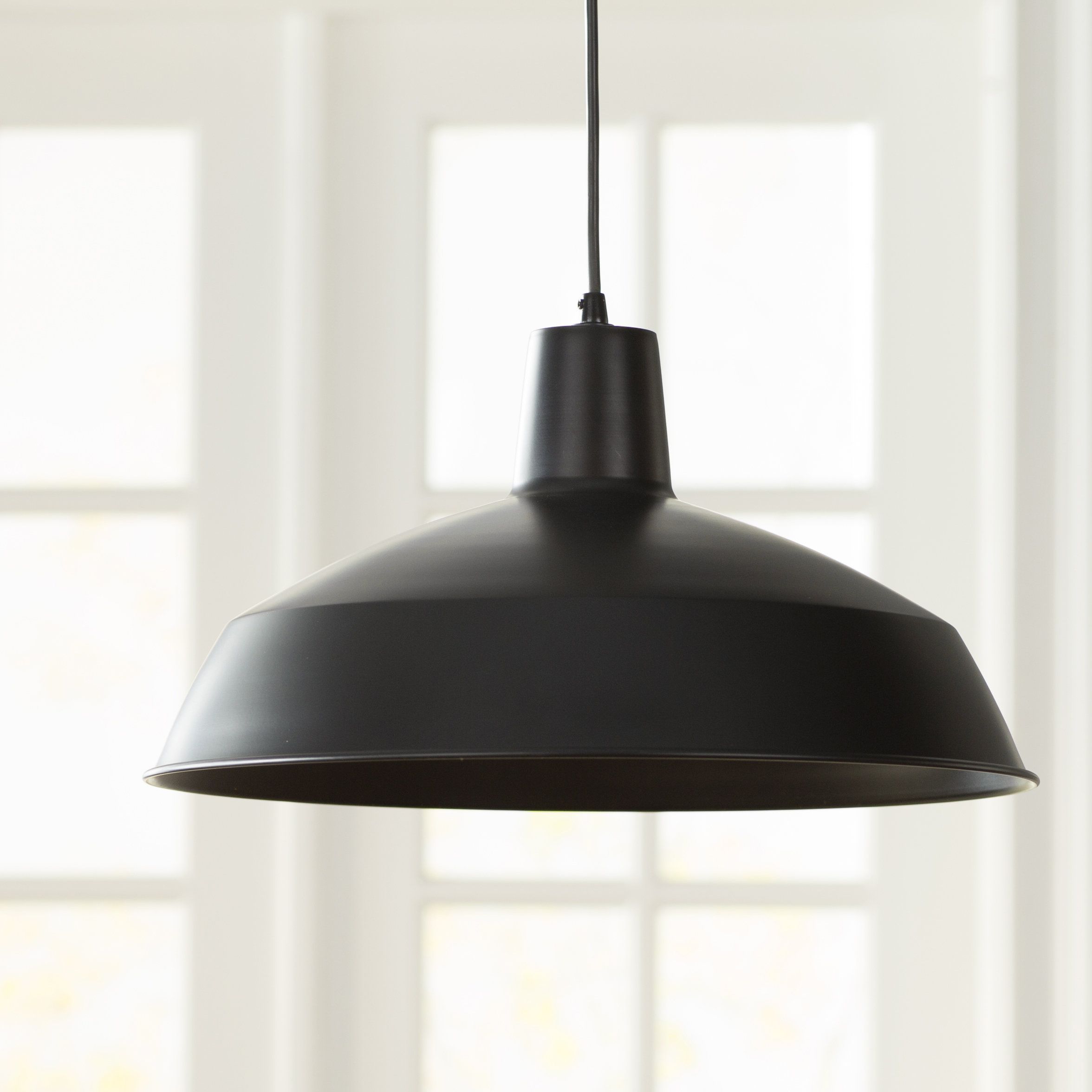 Well Liked Bryker 1 Light Single Bulb Pendants Pertaining To Adrianna 1 Light Single Dome Pendant (View 13 of 25)