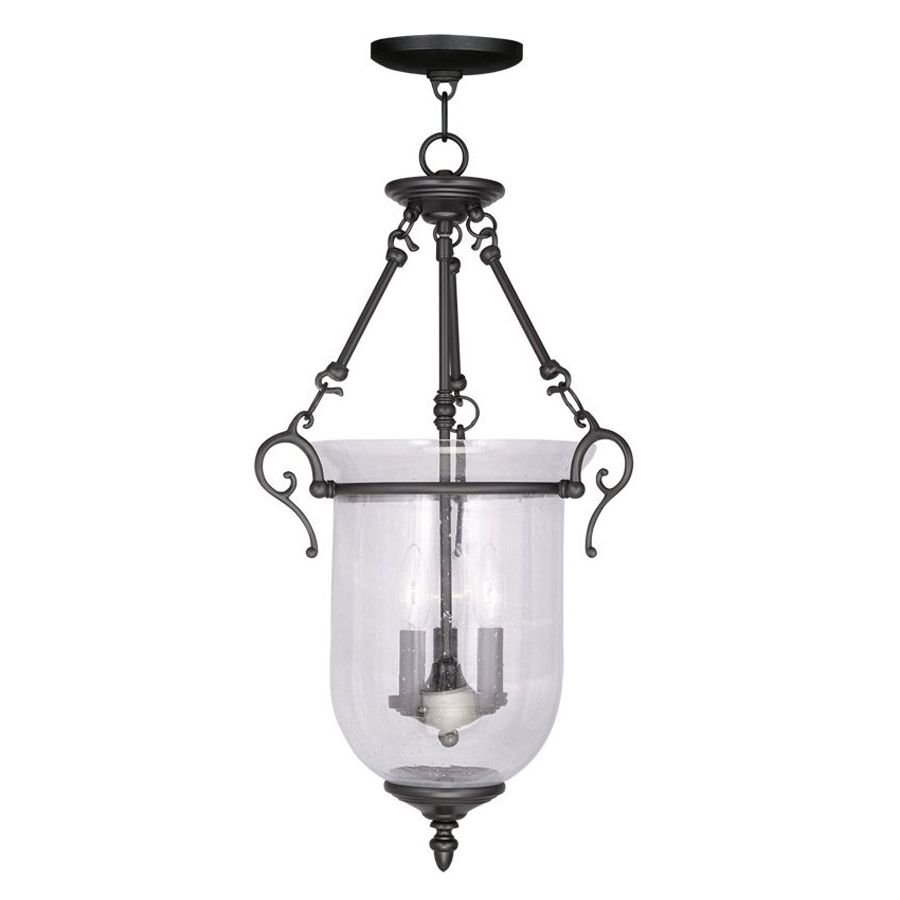 Write A Review About Livex Lighting Legacy Black Traditional With Widely Used 3 Light Single Urn Pendants (View 17 of 25)