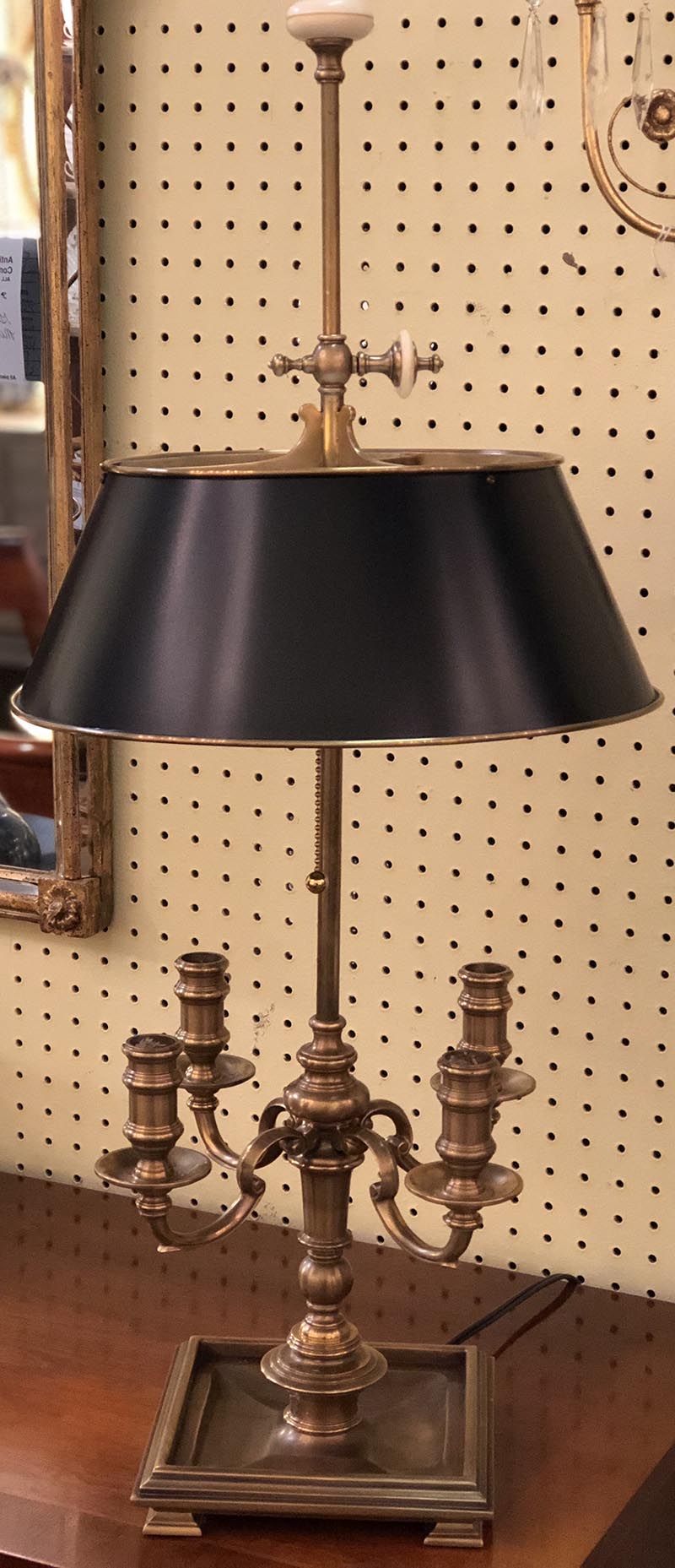 2019 Chapman Bouillotte Lamp – Antique And Art Consignment Pertaining To Chapman Round Marble Dining Tables (Photo 21 of 25)