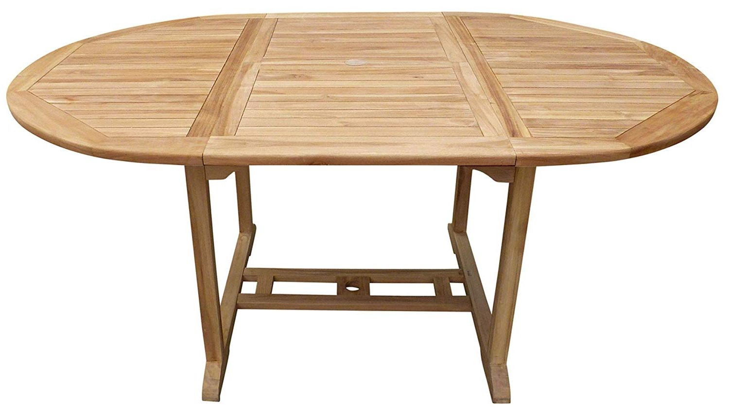 2020 Amazon : Seven Seas Teak Ocean Beach Round To Oval For Menlo Reclaimed Wood Extending Dining Tables (View 25 of 25)
