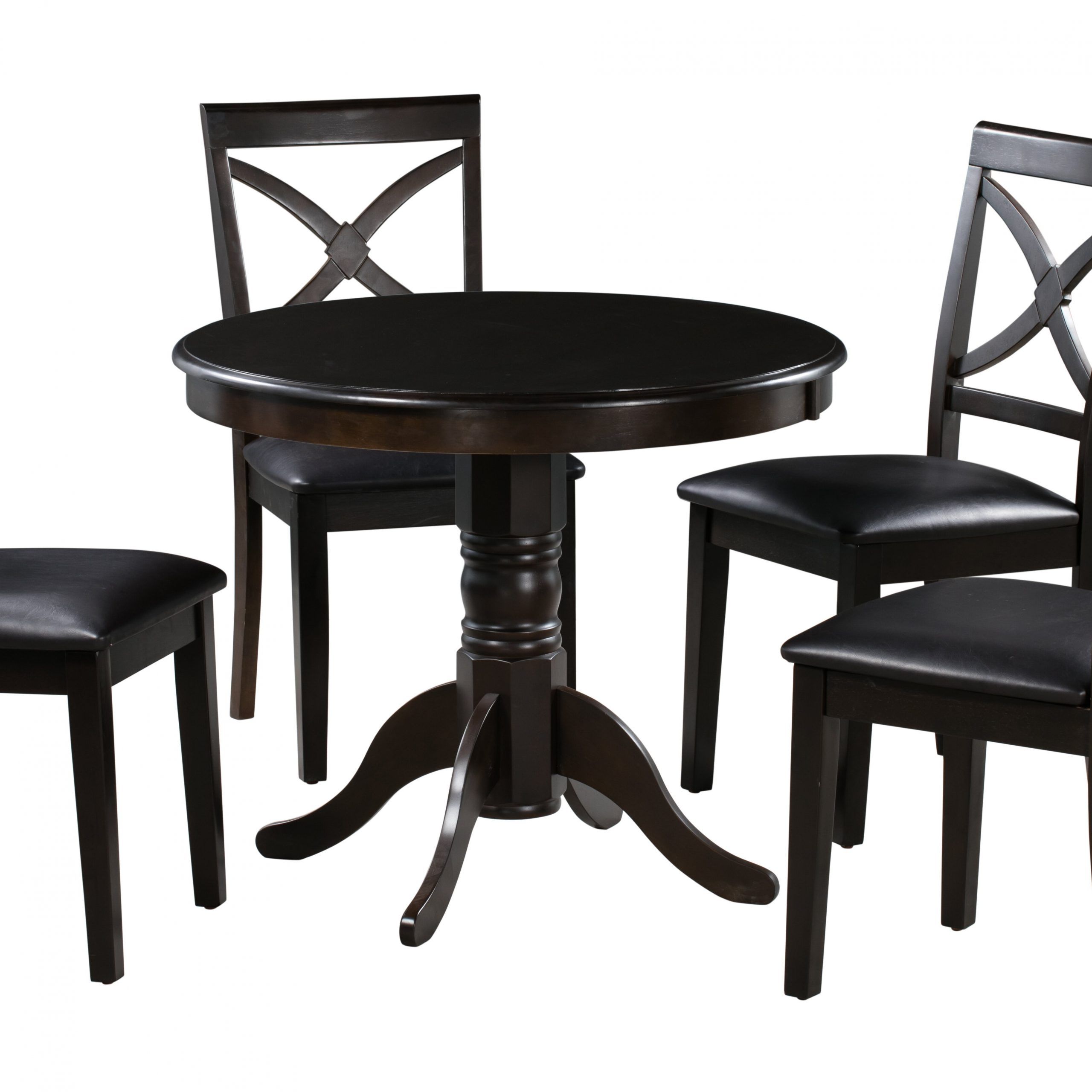 Best And Newest Dion 5 Piece Solid Wood Dining Set For Gray Wash Lorraine Extending Dining Tables (View 21 of 25)