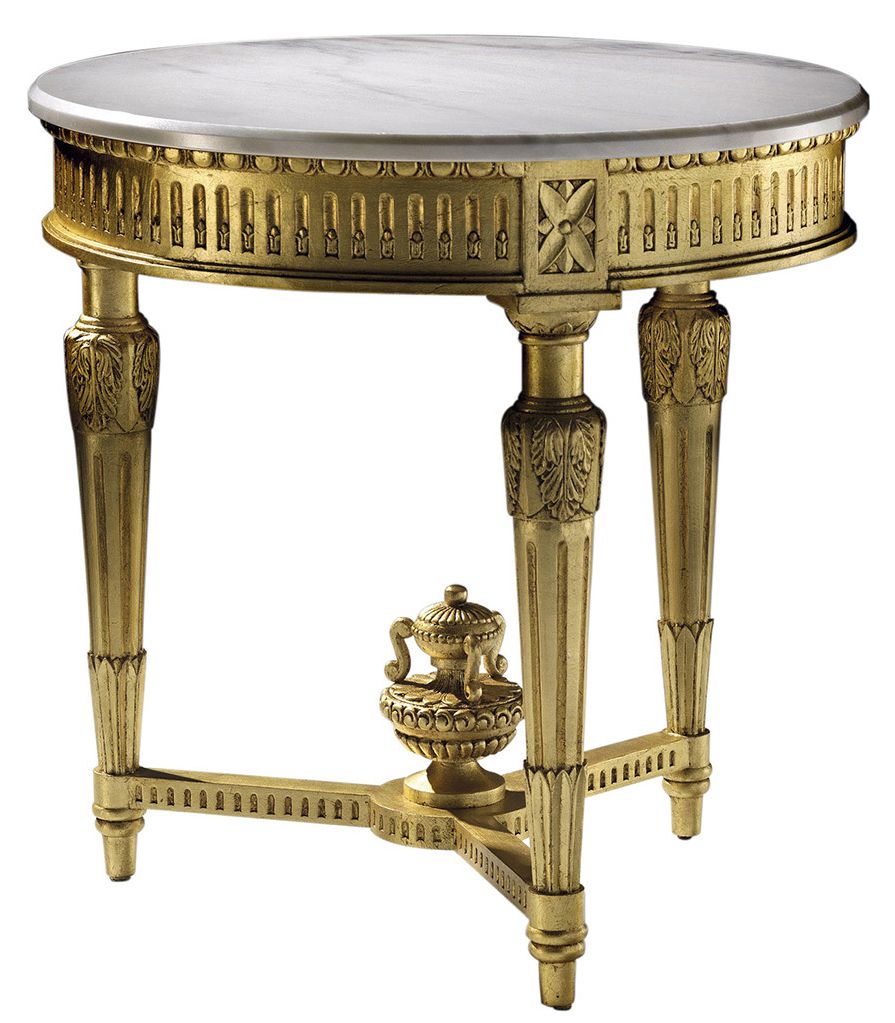 Carmen Round Table Standcoleccion Alexandra In Bedside Within Most Current Alexandra Round Marble Pedestal Dining Tables (View 15 of 25)