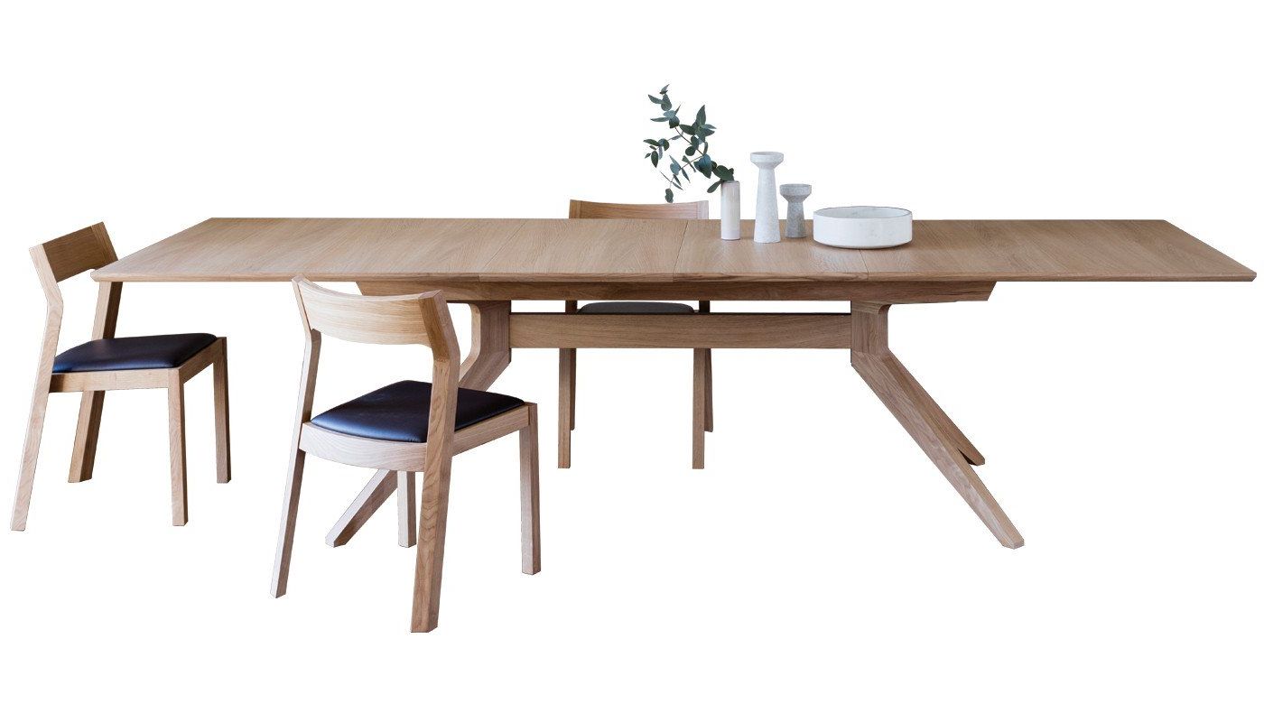 Cross Extending Dining Table Pertaining To Recent Reed Extending Dining Tables (View 5 of 25)
