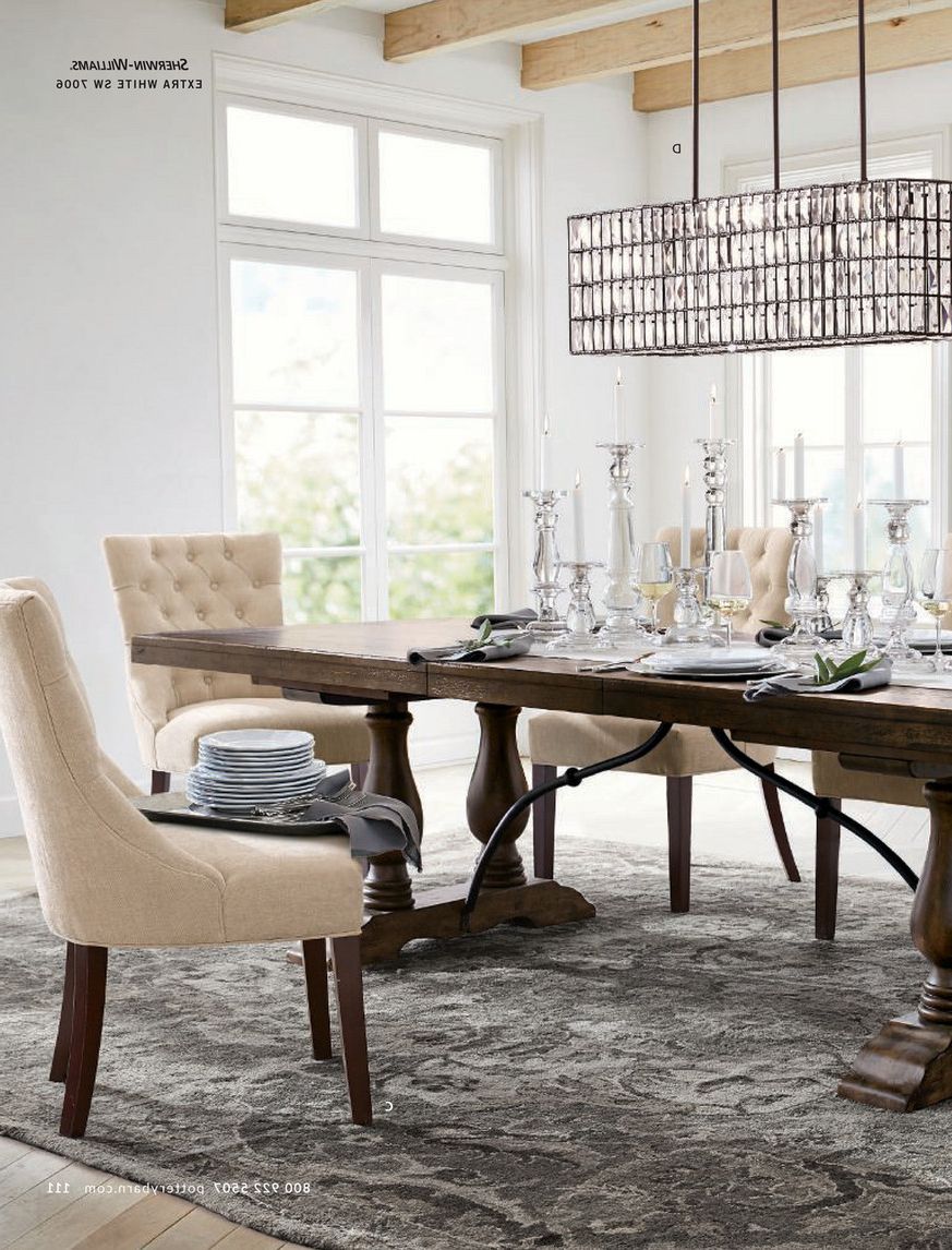 Current Bowry Reclaimed Wood Dining Tables Inside Pottery Barn – Fall 2017 D2 – Bowry Large Reclaimed Wood (View 12 of 25)