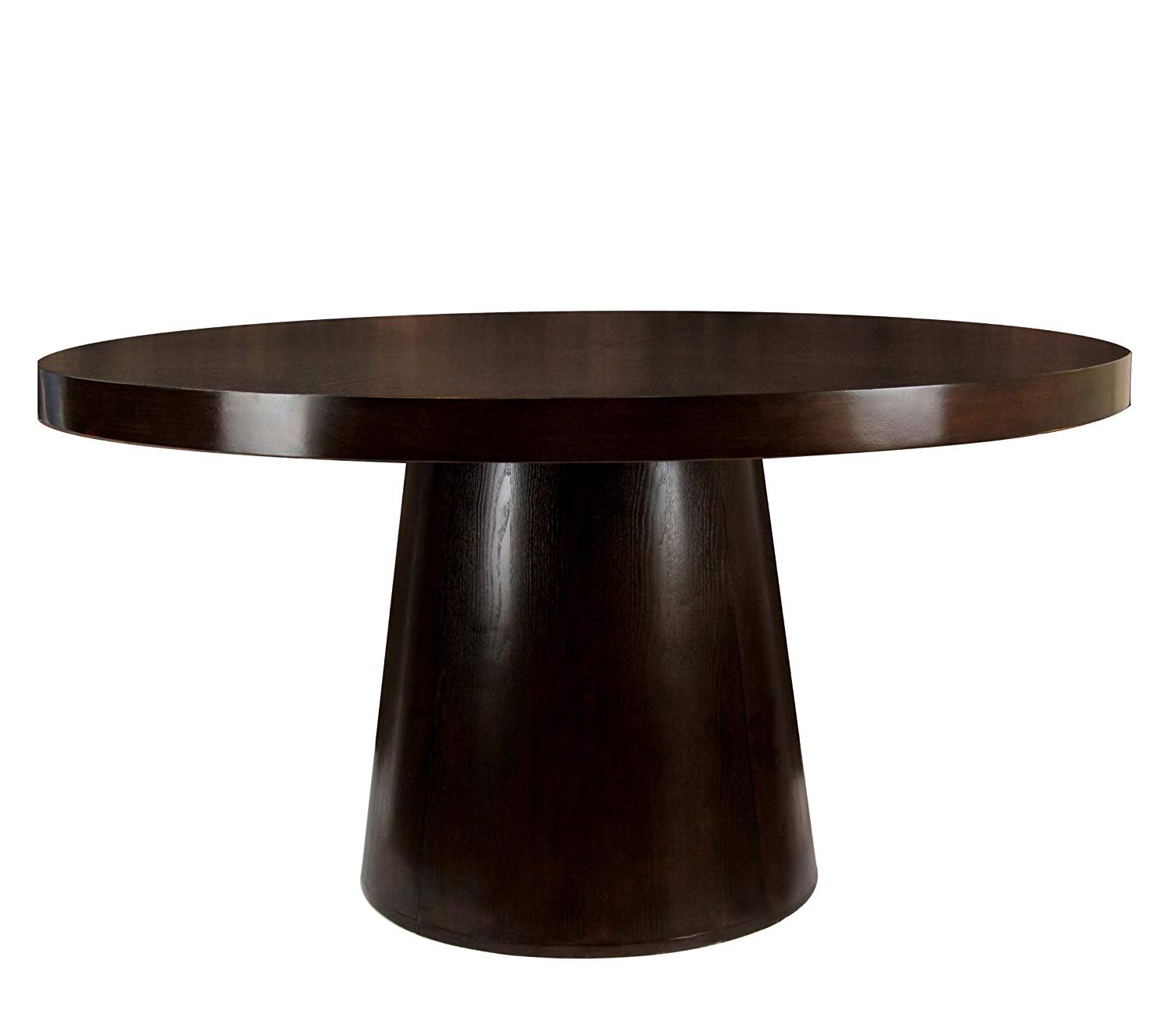 Famous Johnson Round Pedestal Dining Tables Regarding Furniture Of America Primrose Round Dining Table, Espresso (View 23 of 25)