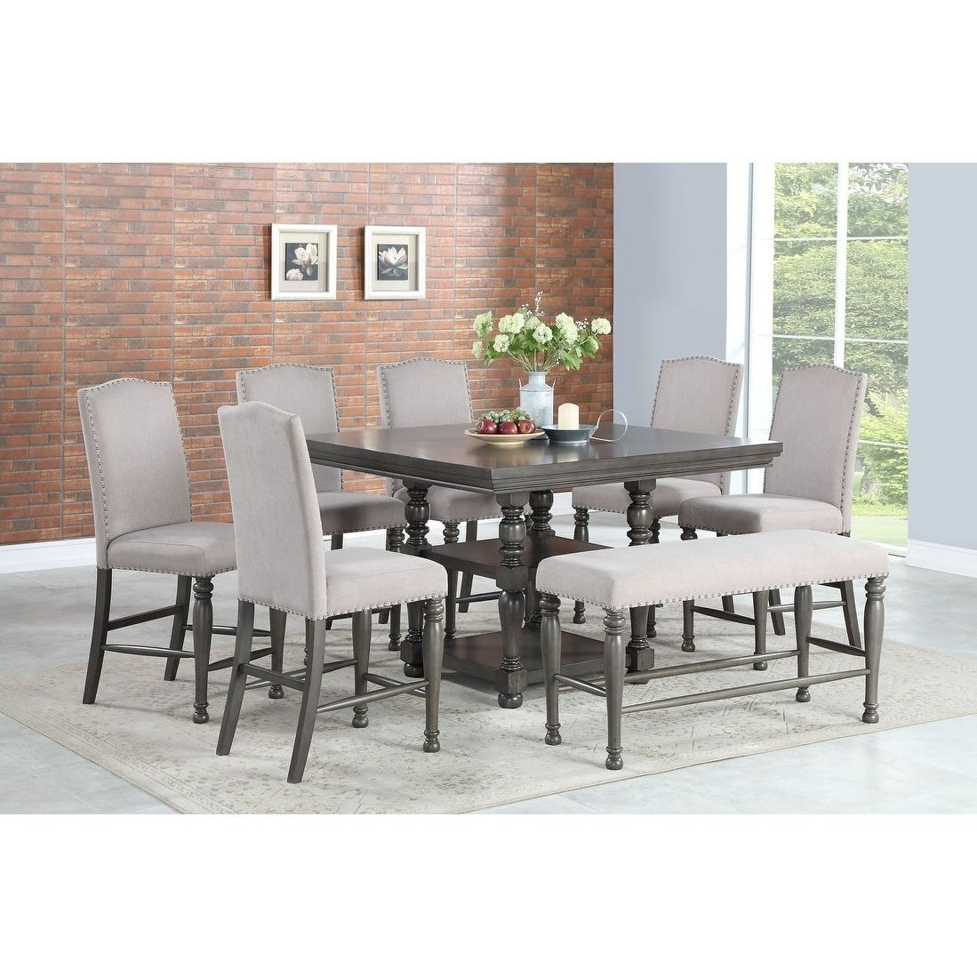 Fashionable Carson Counter Height Dining Setgreyson Living Pertaining To Carson Counter Height Tables (View 4 of 25)