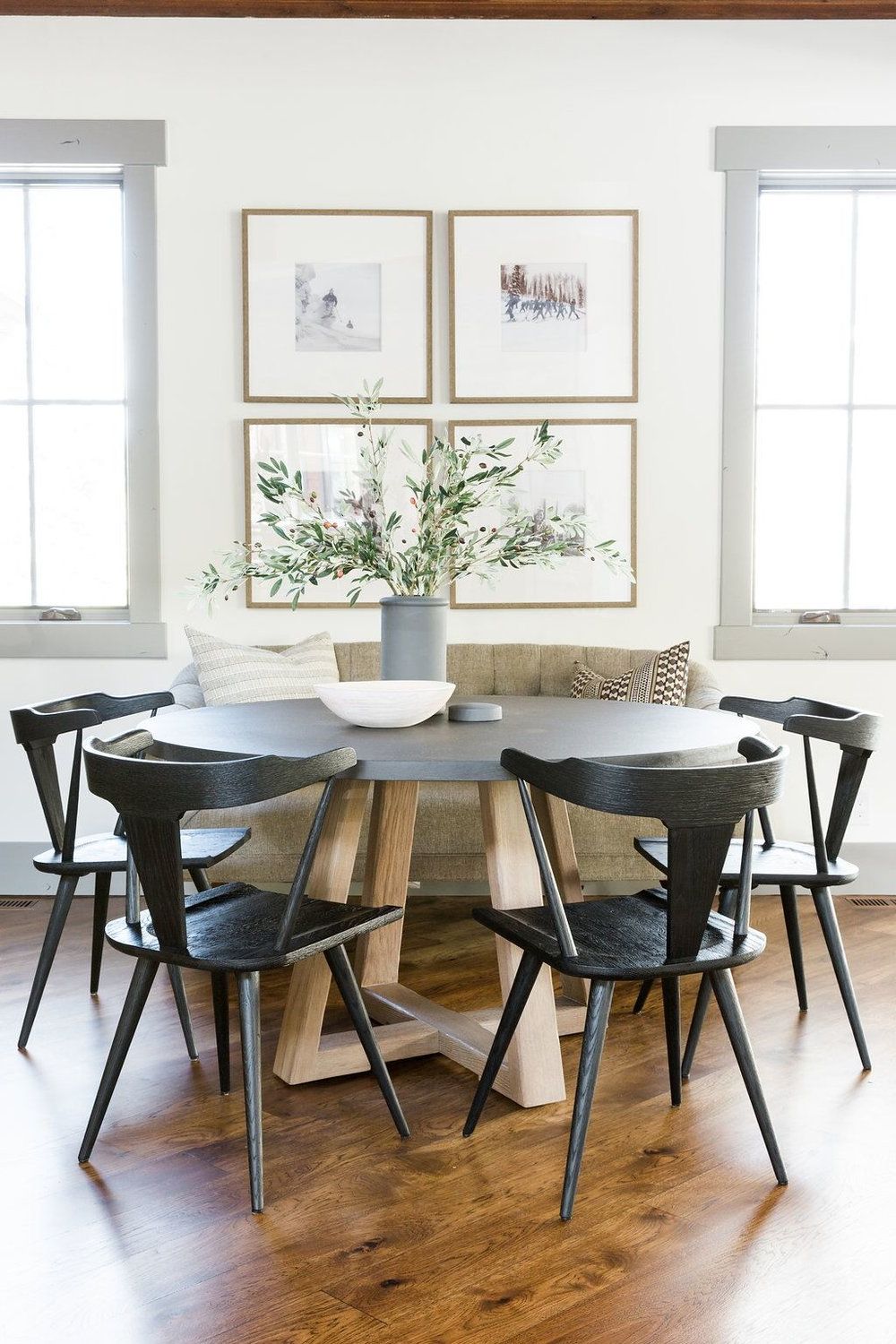 Fashionable Warner Round Pedestal Dining Tables Inside Combinations For Your Kitchen Nook (View 25 of 25)