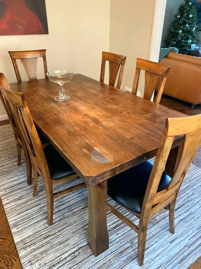 Griffin Reclaimed Wood Dining Tables Within Current Potterybarn Dining Table – Teencuentro (View 15 of 25)