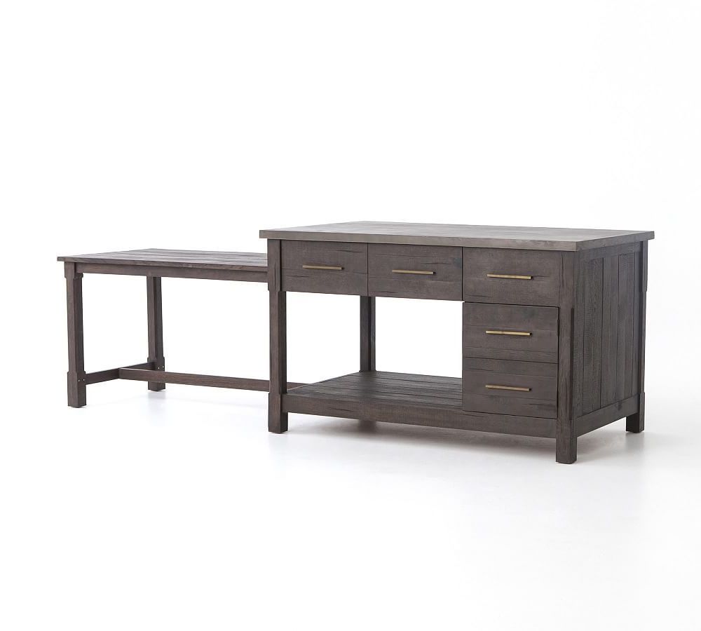 Latest Elworth Kitchen Island For Elworth Kitchen Island, Antique Gray (View 1 of 25)