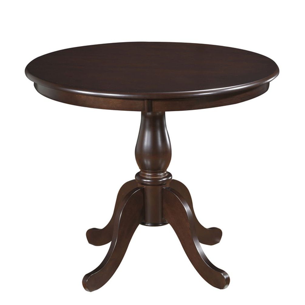 Latest Fairview 36" Round Pedestal Dining Table Throughout Benchwright Round Pedestal Dining Tables (View 19 of 25)