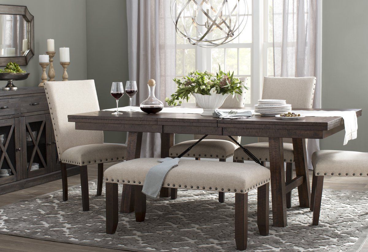 Laurel Foundry Modern Farmhouse Dearing Extendable Dining Inside Latest Modern Farmhouse Extending Dining Tables (View 9 of 25)