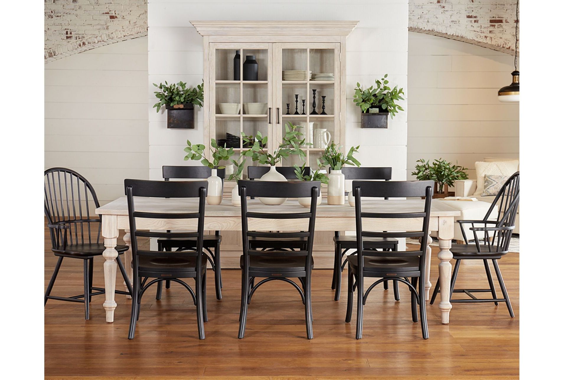 Magnolia Home Prairie Dining Tablejoanna Gaines – White Regarding Well Known Gray Wash Banks Extending Dining Tables (View 23 of 25)
