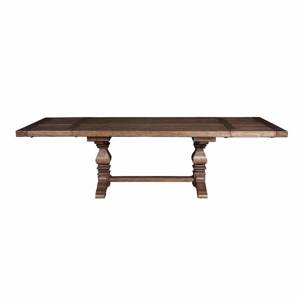 Mateo Extending Dining Tables In Well Liked Pulaski – American Attitude Double Pedestal Dining Table (View 23 of 25)