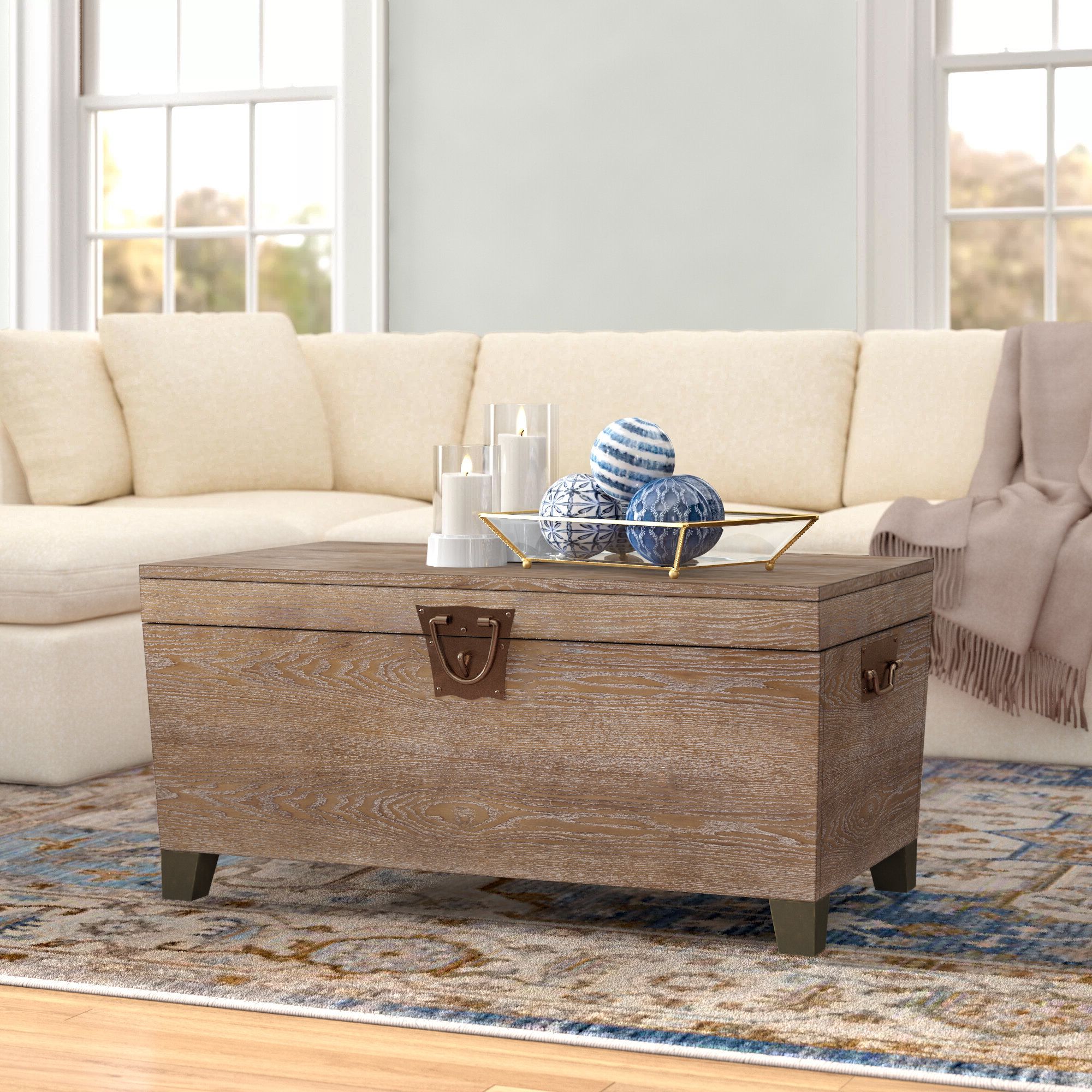 Menlo Coffee Table With Storage Regarding Latest Menlo Reclaimed Wood Extending Dining Tables (View 17 of 25)