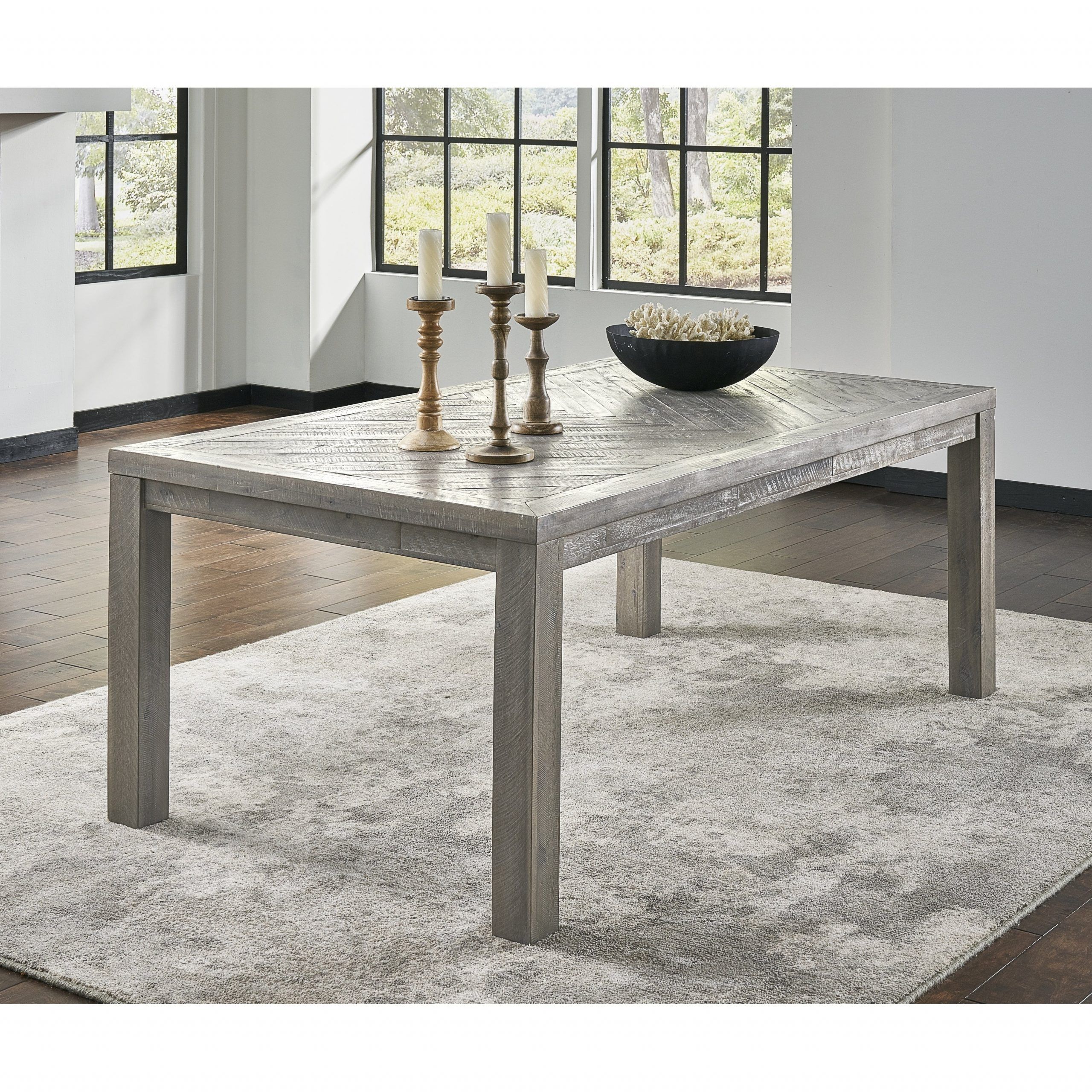 Menlo Reclaimed Wood Extending Dining Tables Pertaining To Widely Used The Gray Barn Daybreak Solid Wood Rectangular Dining Table In Rustic Latte (View 8 of 25)