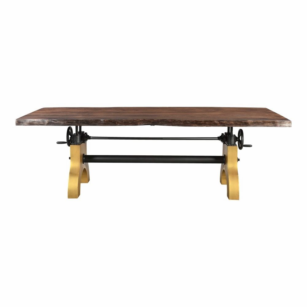 Moe's Home – Dunedin Adjustable Dining Table – Uh 1009 20 For Recent James Adjustables Height Extending Dining Tables (View 13 of 25)