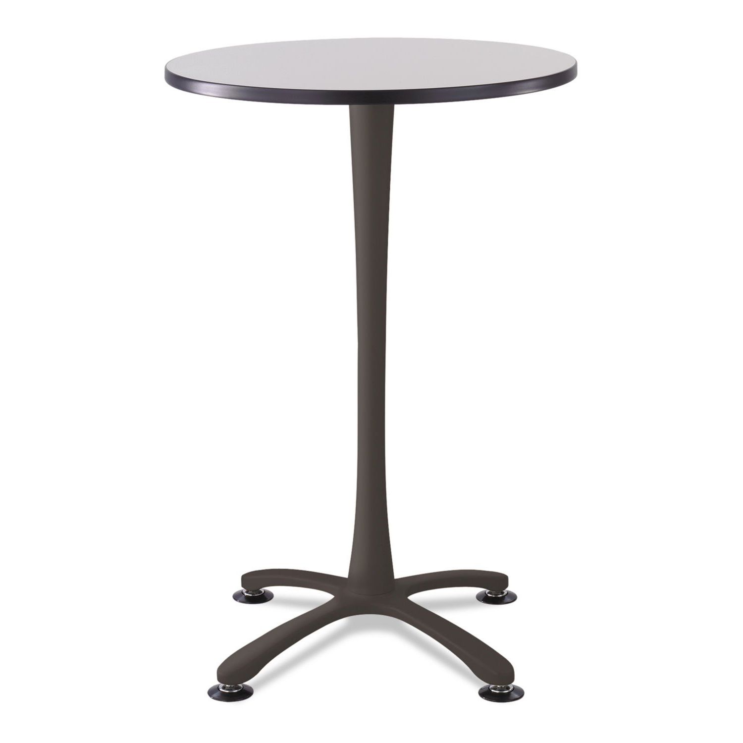 Most Current Blair Bistro Tables With Safco Cha Cha Bistro Height Table Base, 42", Black (View 12 of 25)