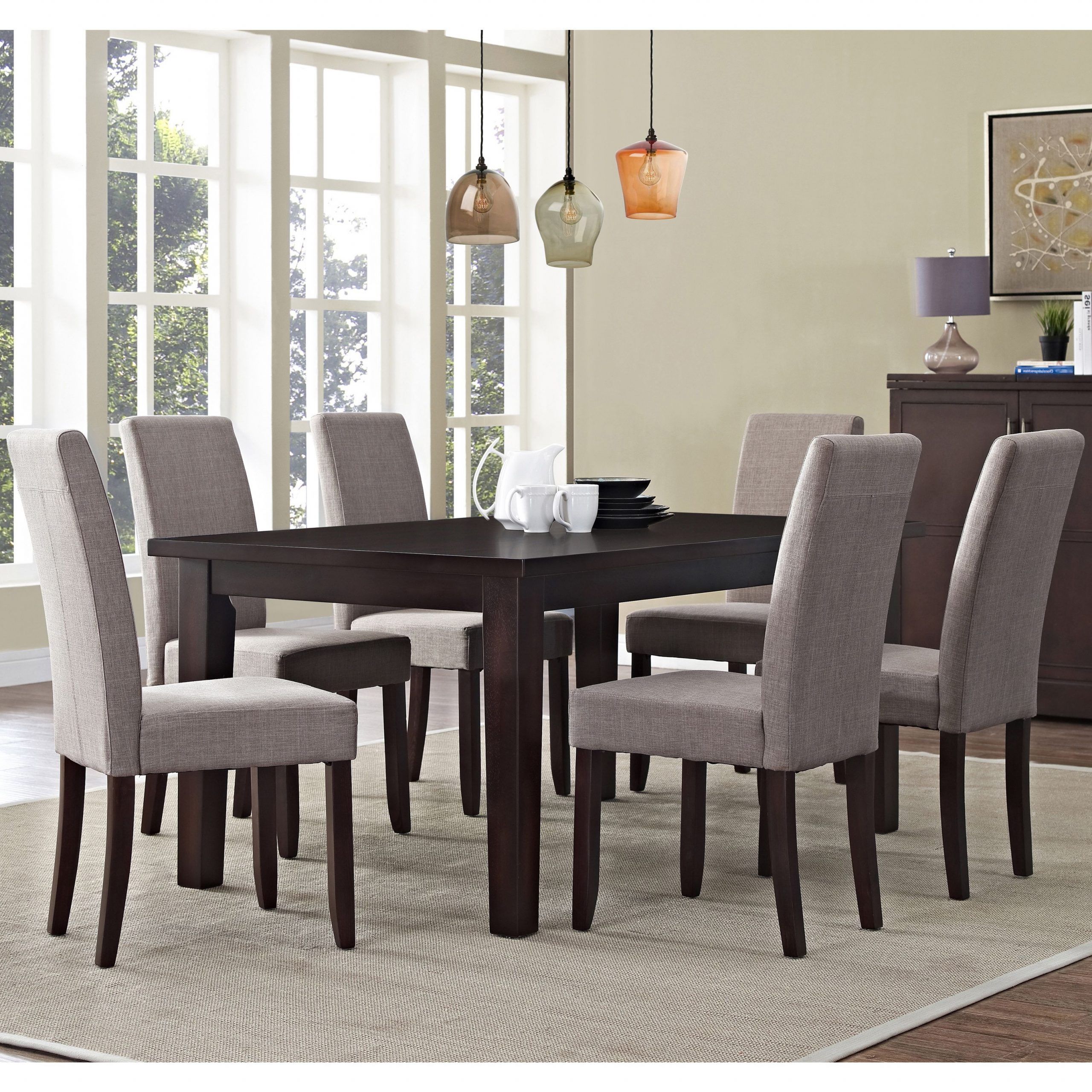 Most Current Normandy Extending Dining Tables For Dine In Sophisticated Style With This 7 Piece Wydenhall (View 11 of 25)