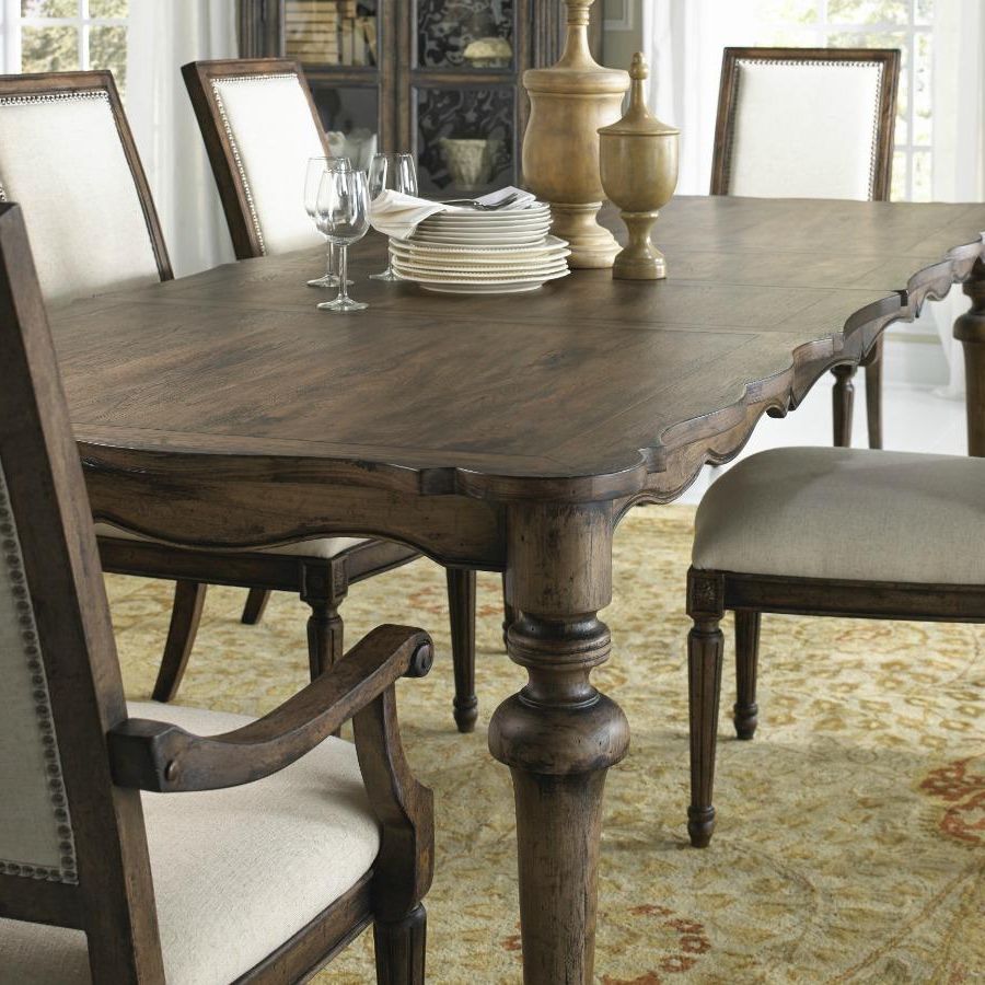 Most Popular Pulaski Lucia Leg Table In Mateo Extending Dining Tables (View 17 of 25)